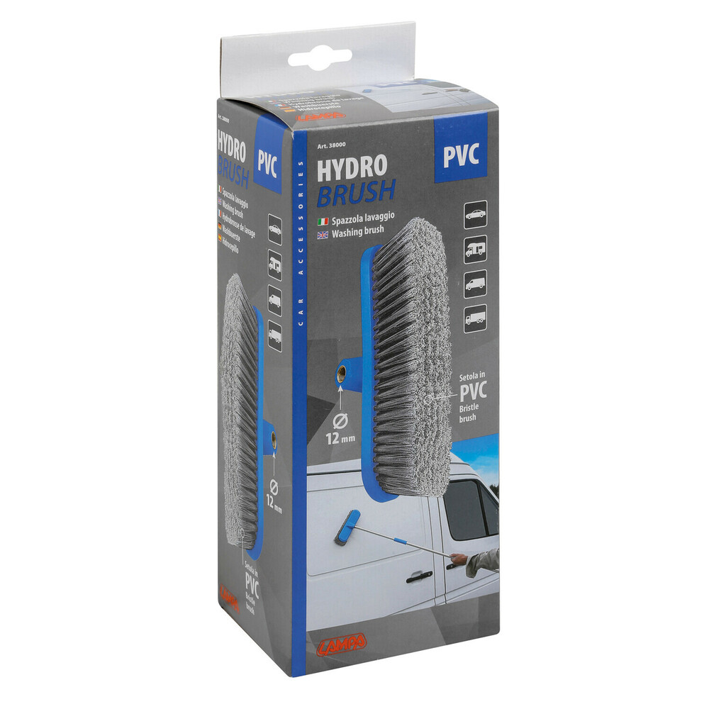 Βουρτσα Πλυσιματος Με Πλαστικη Τριχα (pvc) 7,5X24CM Για Κονταρια (L3806.0/L3807.2/L3807.0) - Thumbnail 3