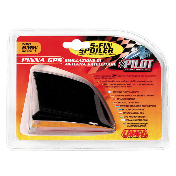 Κεραια Οροφης Fin Spoiler 2 - Καρχαριας (μαυρη - Gps - D/blister - Μικρη) - Thumbnail 2