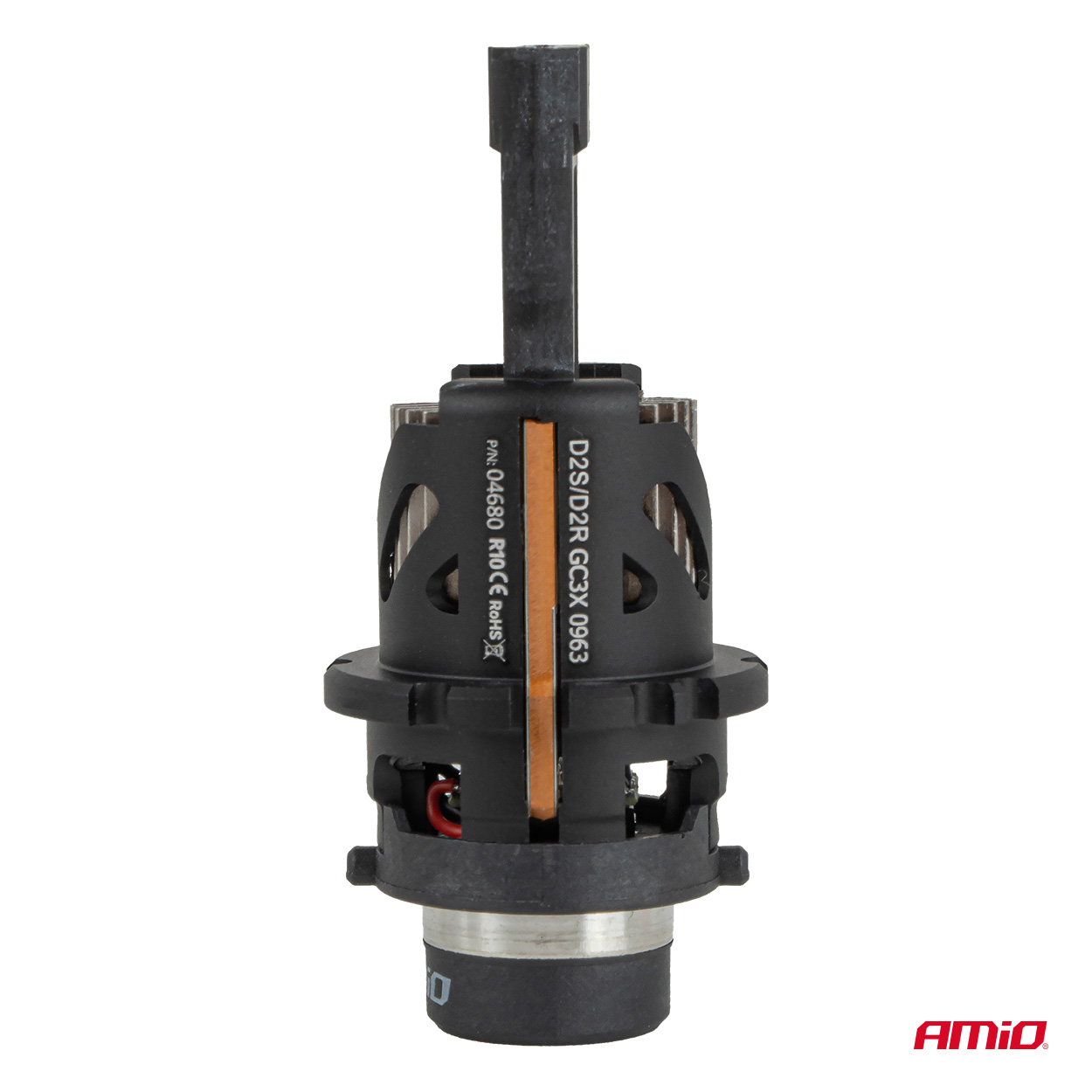 AMIO - Λάμπες LED Xd Pro Series D2S/D2R 12V 110W 12.296LM 6.000K Full Can-bus Plug&play Με Ψύκτρα - 2 Τεμ. (04680/AM) - Thumbnail 3