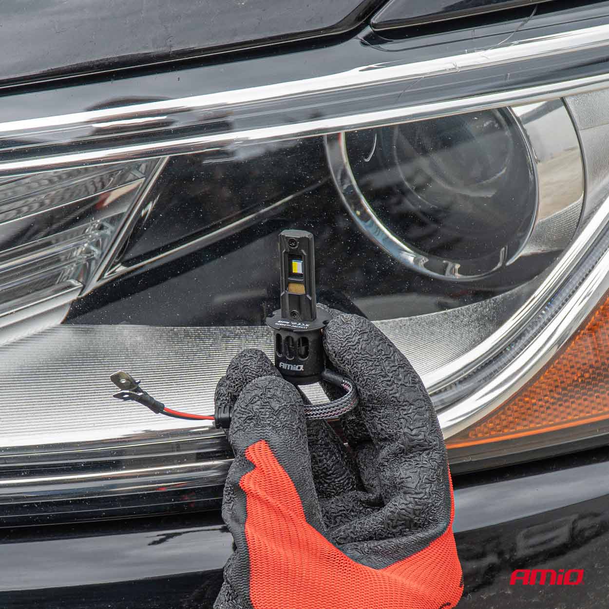 AMIO - Λάμπες LED F26 Pro Series H3 12/24V 68W 2900-3550LM 6.000K Full Can-bus Plug&play - 2 Τεμ. (04870/AM) - Thumbnail 6