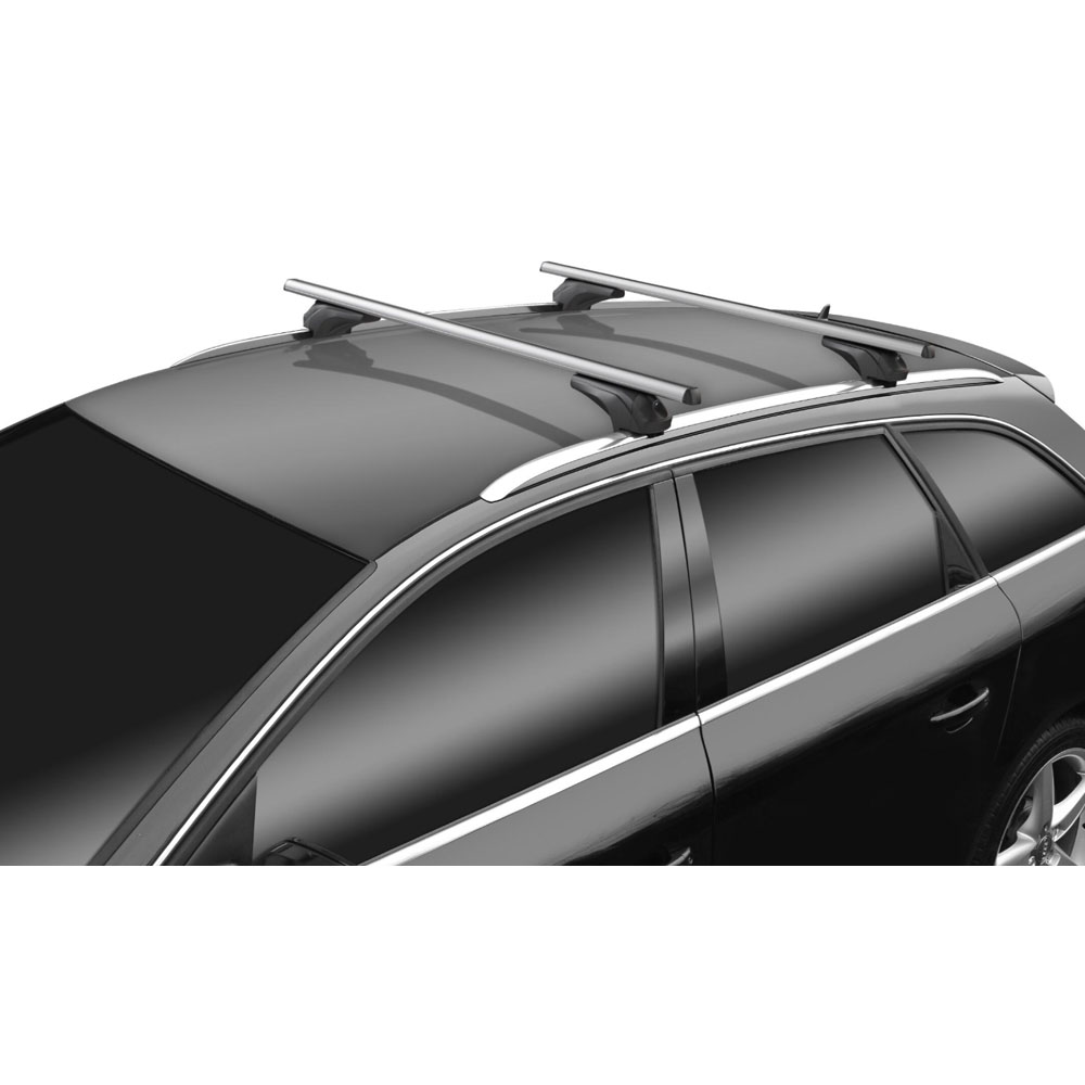 MENABO Μπαρες Αλουμινιου Ariem Xl 131.5 Cm Σε Ασημι Χρωμα Για Ford Focus Iii Station Wagon 5 Doors 2011>2018 Με Flush Rails - 2 Τεμ. (14710/MB) - Thumbnail 6