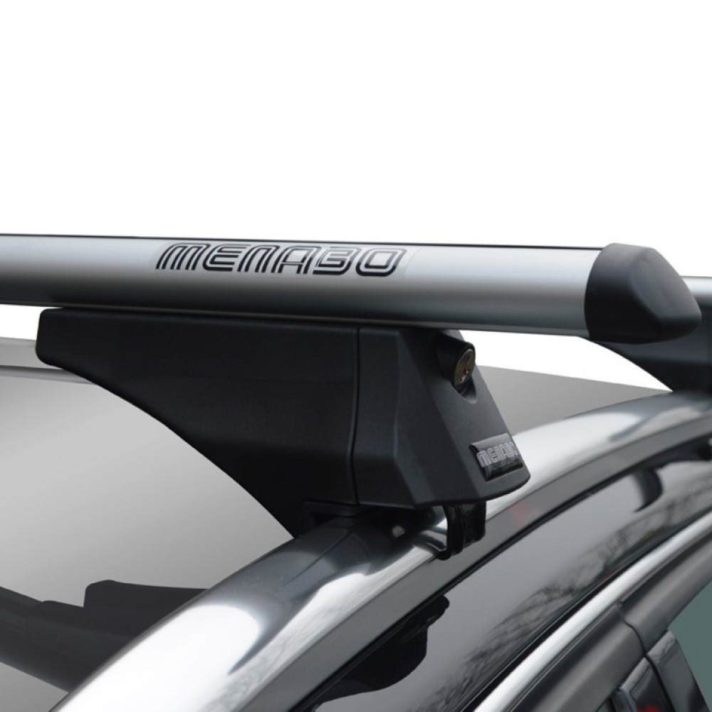 MENABO Μπαρες Οροφης Αλουμινιου Tiger 118.5 Cm Σε Ασημι Χρωμα Για Volvo EX90 5 Doors 2024> Με Flush Ή Raised Rails - 2 Τεμ. (8490/μβ) - Thumbnail 10