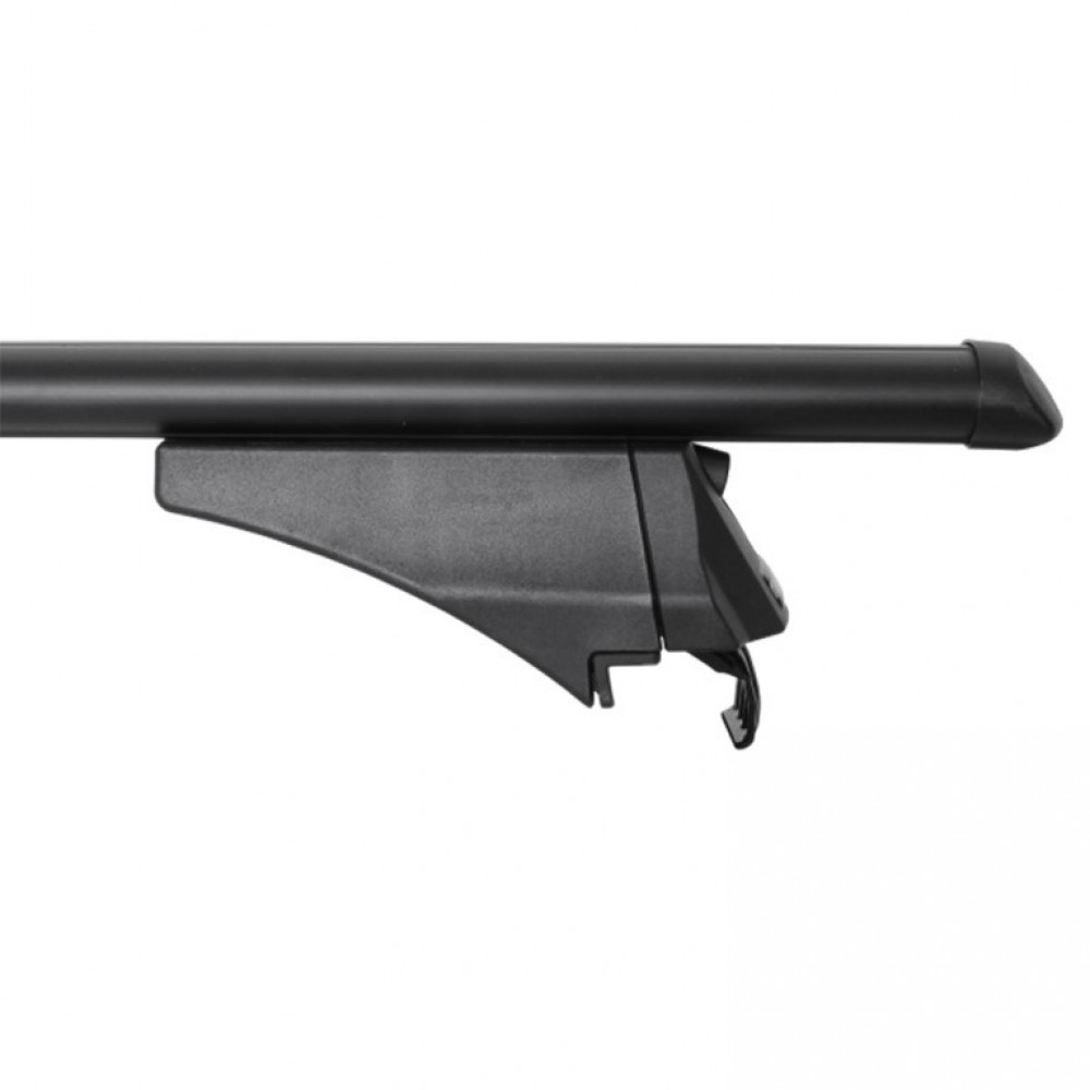 MENABO Μπαρες Οροφης Αλουμινιου Tiger Xl Black 131.5 Cm Σε Μαυρο Χρωμα Για Mercedes Benz Glc-class (X253) 5 Doors 2015>2020 Με  Flush Ή Raised Rails - 2 Τεμ. (8600/MB) - Thumbnail 5