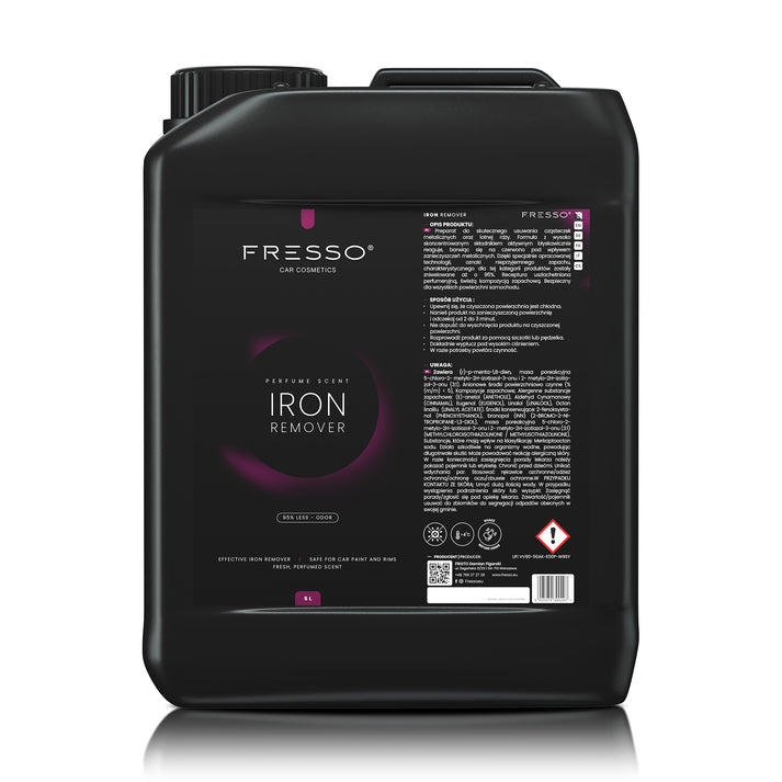 Fresso - Αποσιδηρωτικό Καθαριστικό Iron Remover 5 L για Ζάντες και Βαφή με Χρωματική Ένδειξη Δράσης - 1 Τεμ. (390297/FRE)