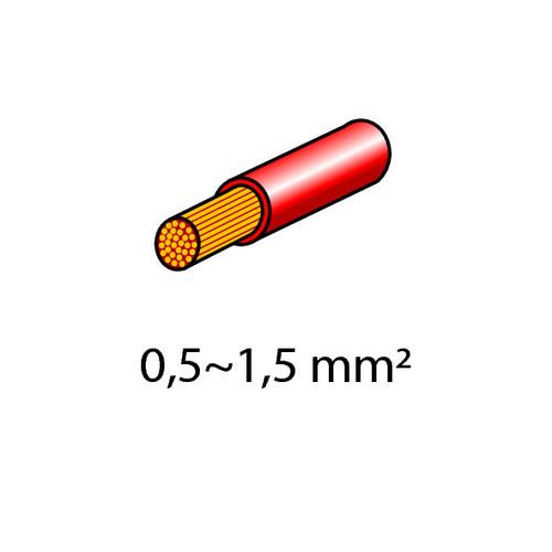 Φισακια (θηλυκα - Κοκκινα - 6.3 Χ 0.8MM) - 10 Τεμ. - Thumbnail 2