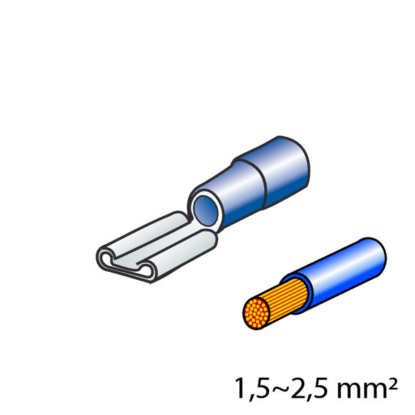 Φισακια 6.3 X 0.8MM (10τμχ)