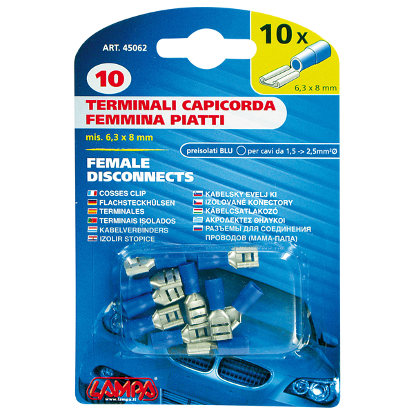 Φισακια 6.3 X 0.8MM (10τμχ) - Thumbnail 2