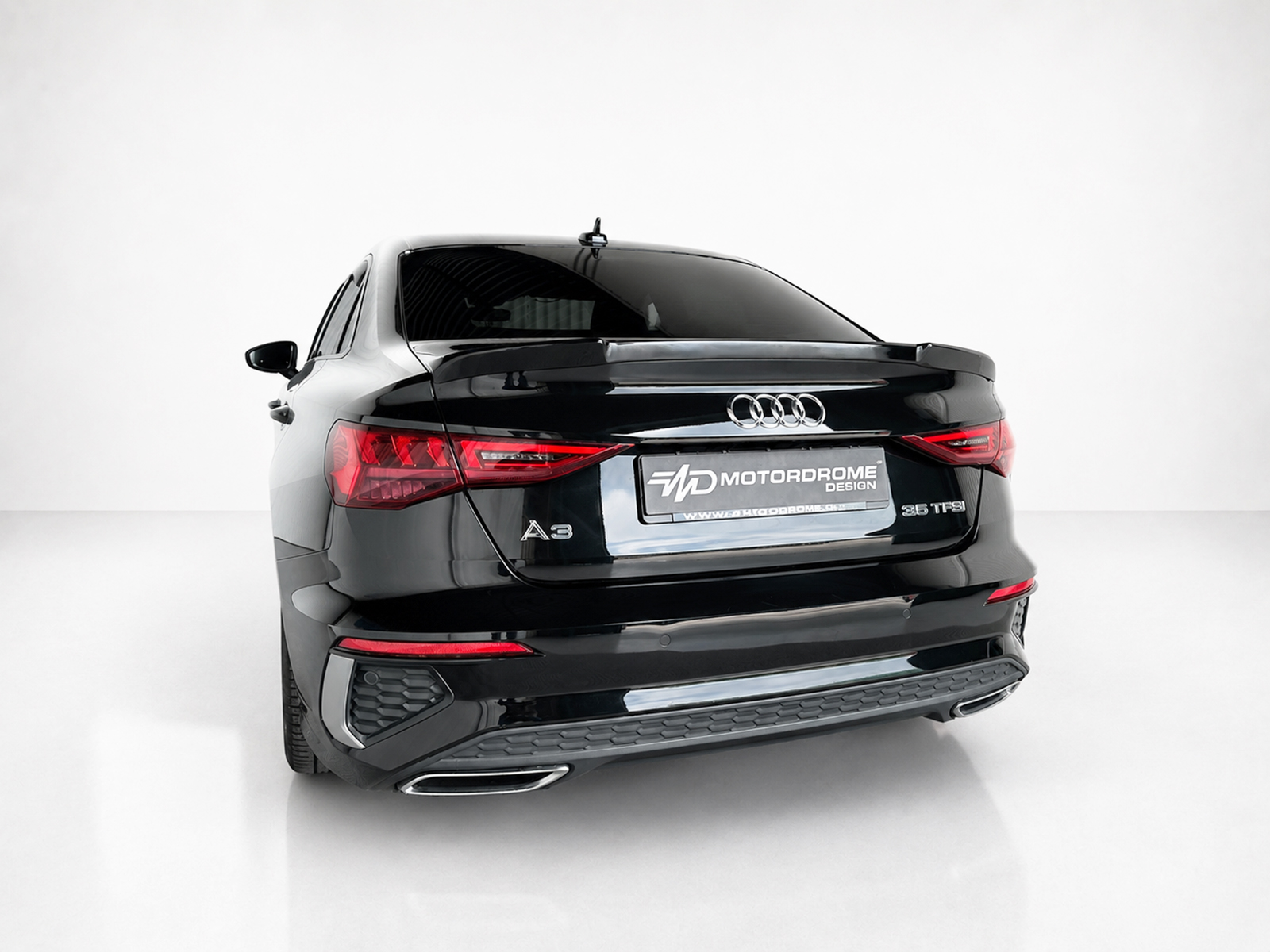 MOTORDROME - Αεροτομή Για Audi A3 / A3 S-line / S3 / RS3 Sedan 8Y - 1 Τεμ.  (A-529) - Thumbnail 2