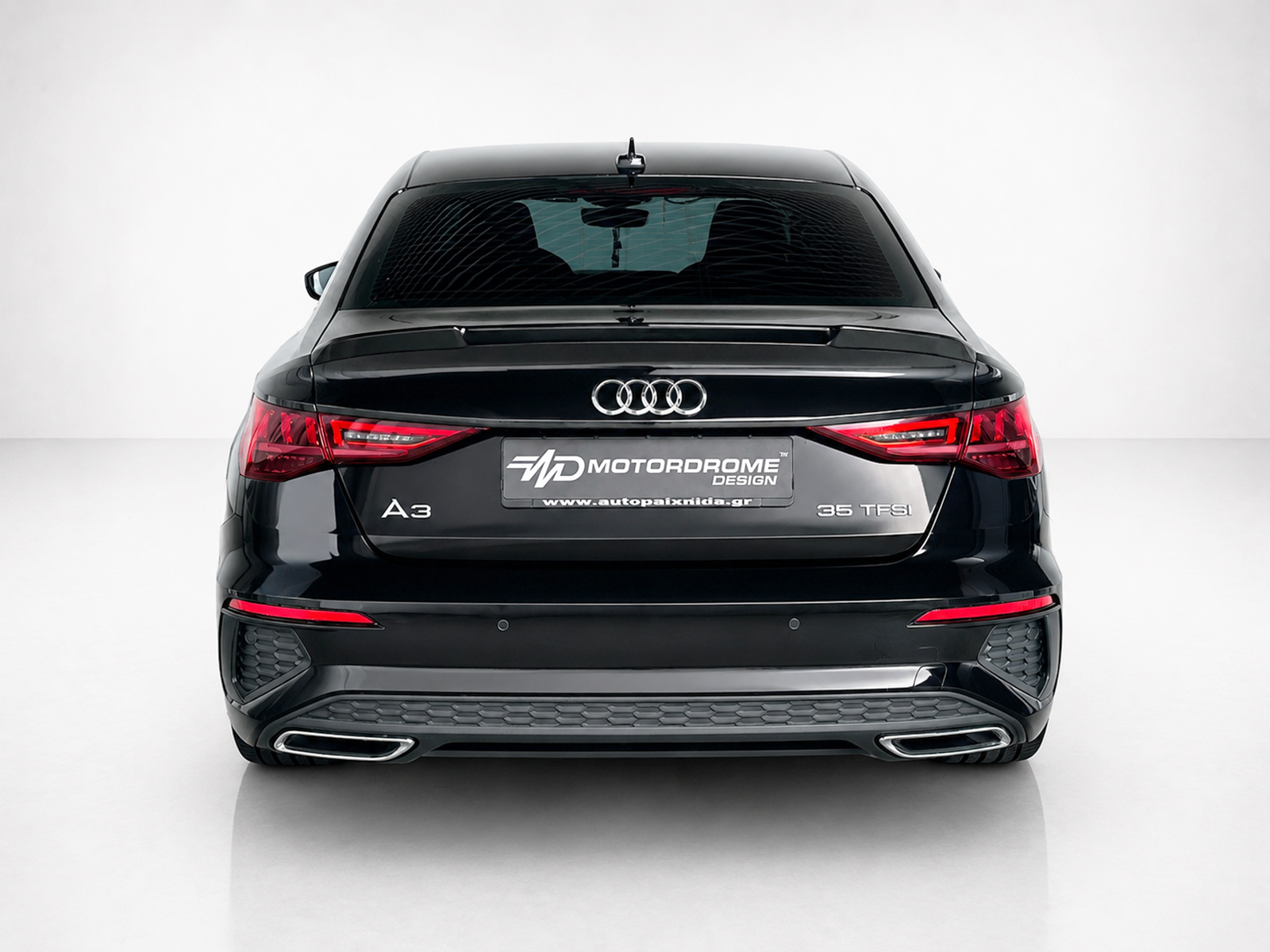 MOTORDROME - Αεροτομή Για Audi A3 / A3 S-line / S3 / RS3 Sedan 8Y - 1 Τεμ.  (A-529) - Thumbnail 3