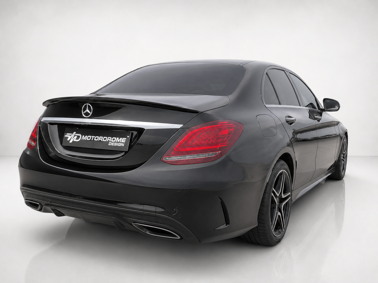 MOTORDROME - Αεροτομή Επικαθήμενη Για Mercedes C-class W205 Sedan - 1 Τεμ.  (A-555) - Thumbnail 2