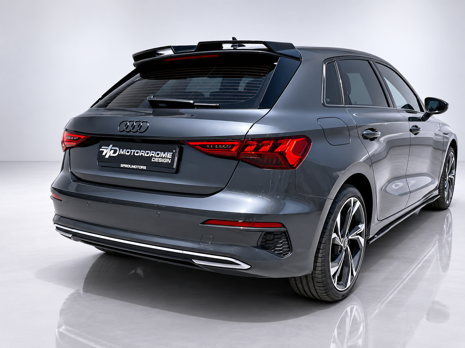 MOTORDROME - Αεροτομή Οροφής Για Audi A3 8Y Sportback (2020-) - 1 Τεμ.  (A-499) - Thumbnail 3