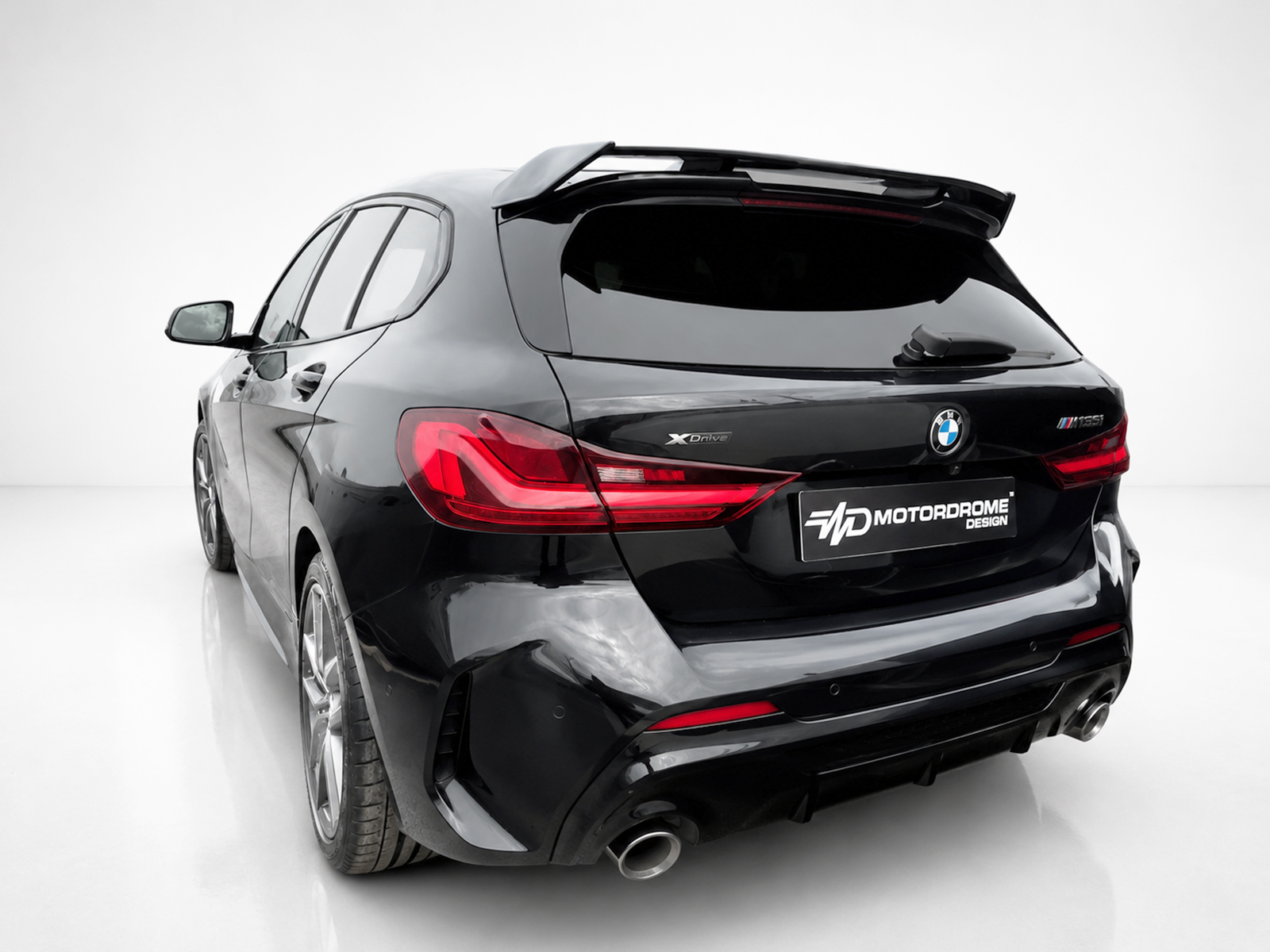 MOTORDROME - Αεροτομή Οροφής Για Bmw 1 Series M135I / 128TI / M-pack F40 - 1 Τεμ.  (A-549) - Thumbnail 2
