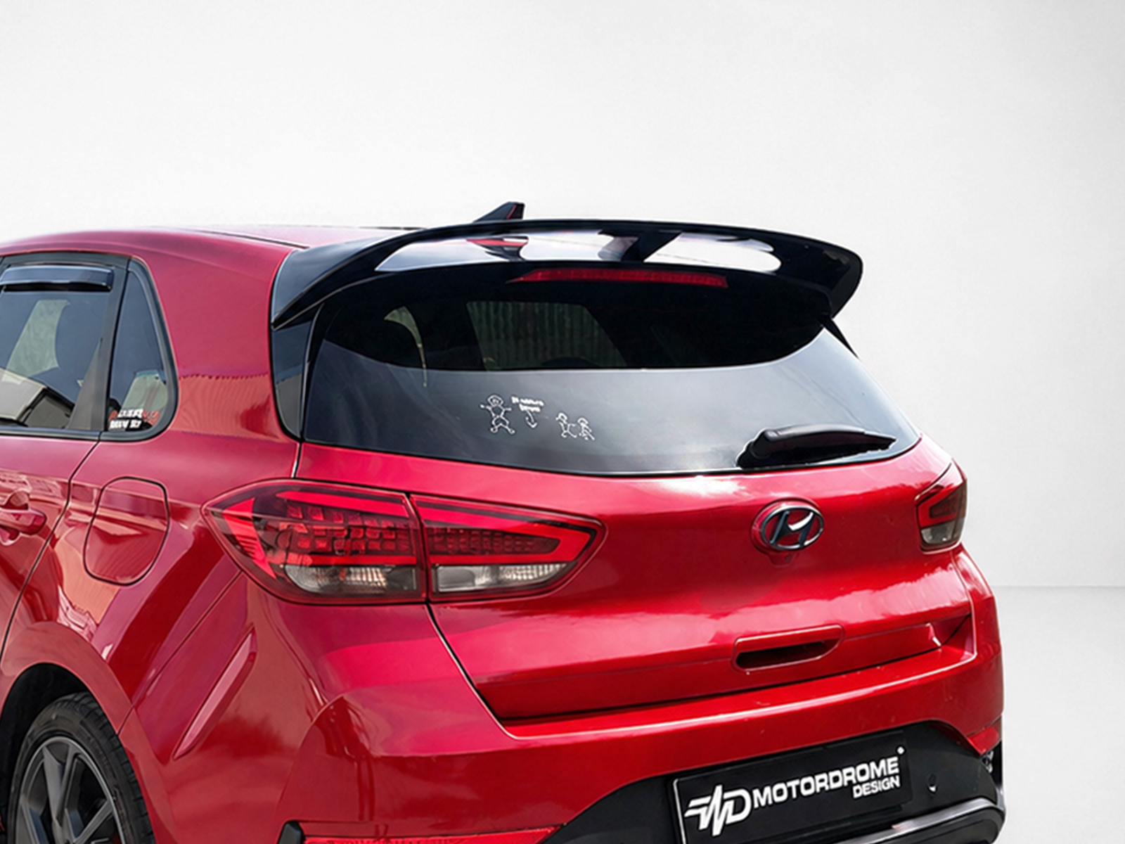 Motordrome - Αεροτομή Οροφής για Hyundai i30 Mk3 Hatchback (2016-) - 1 Τεμ. (A-543)