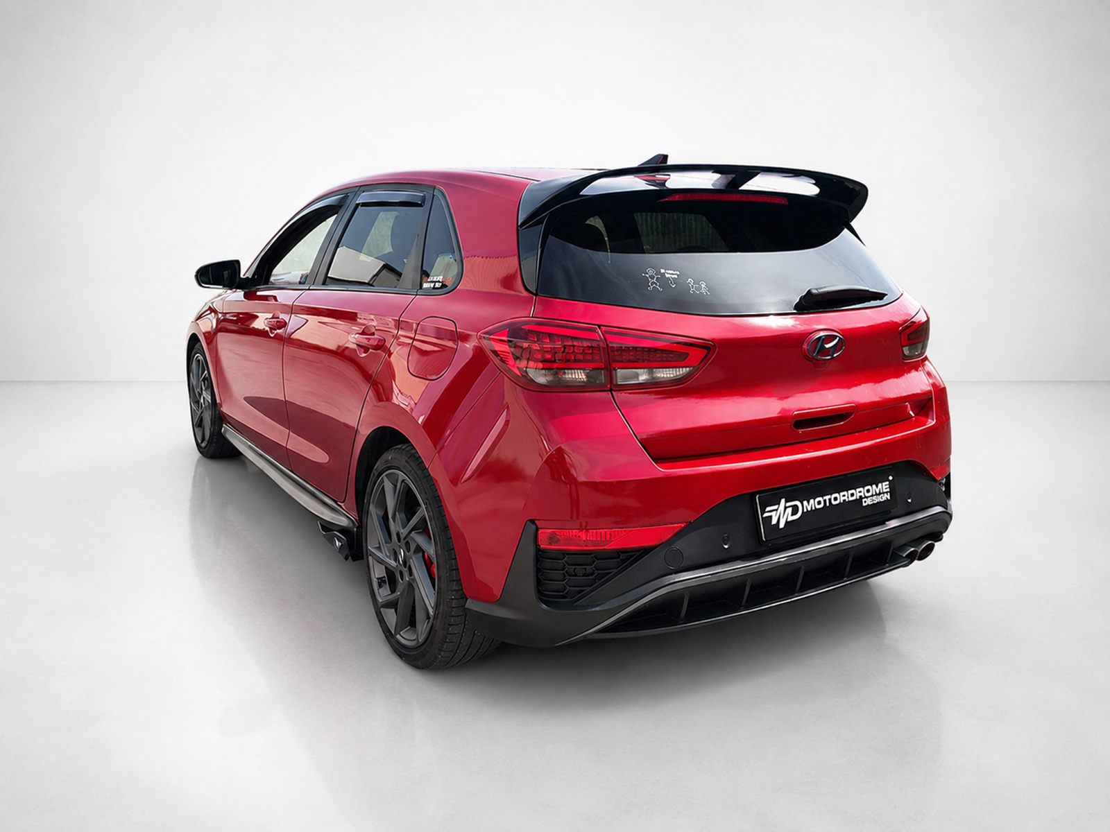 MOTORDROME - Αεροτομή Οροφής Για Hyundai I30 MK3 Hatchback (2016-) - 1 Τεμ.  (A-543) - Thumbnail 2