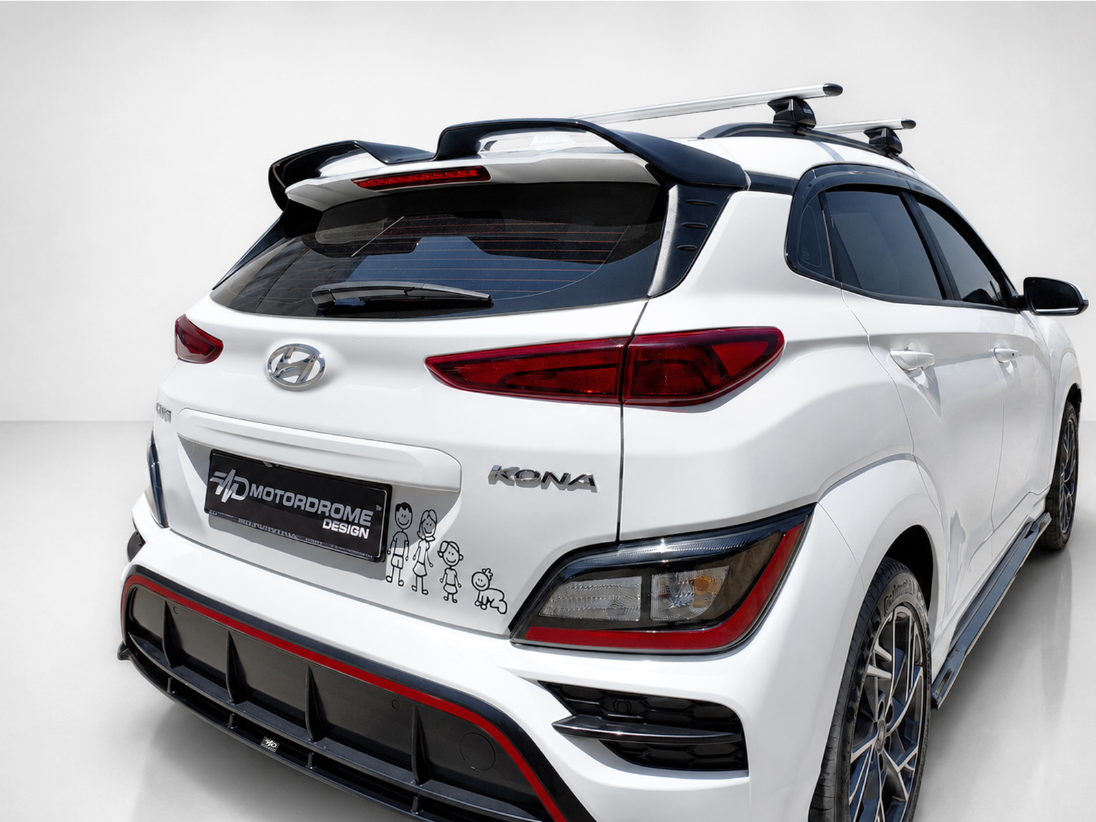 MOTORDROME - Αεροτομή Οροφής Για Hyundai Kona N-line MK1 Facelift - 1 Τεμ.  (A-553) - Thumbnail 2