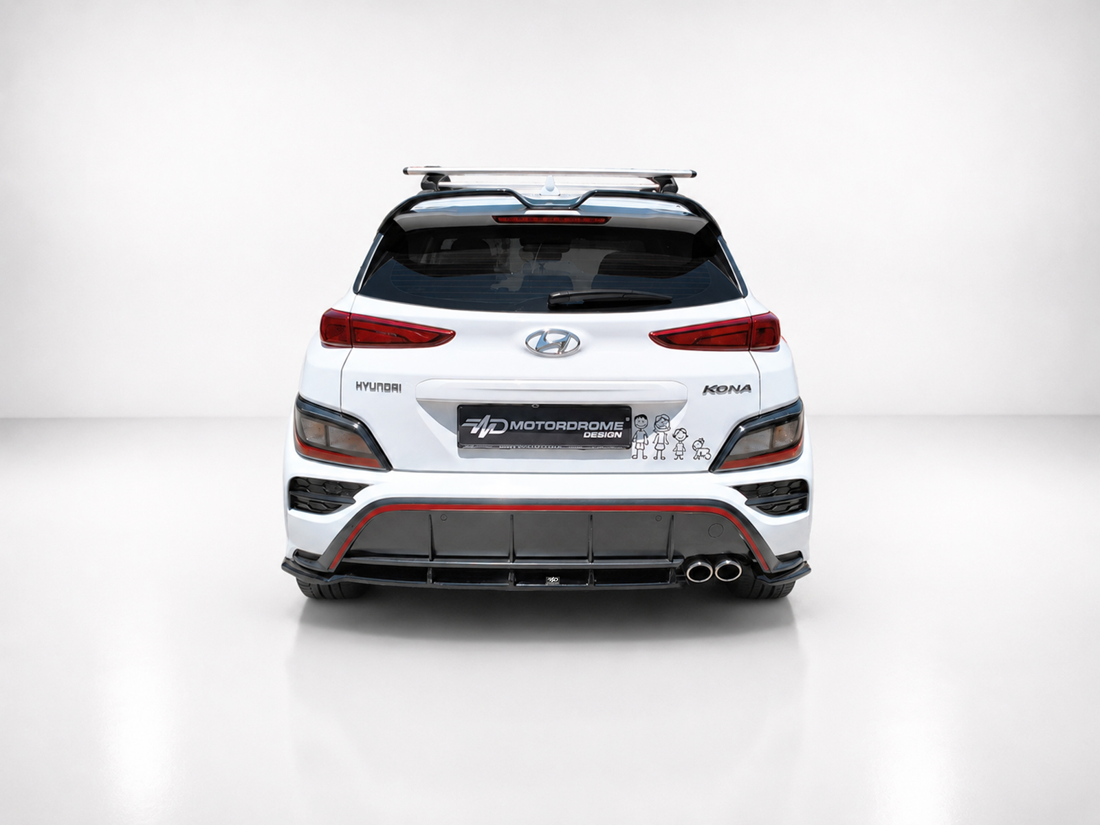 MOTORDROME - Αεροτομή Οροφής Για Hyundai Kona N-line MK1 Facelift - 1 Τεμ.  (A-553) - Thumbnail 3