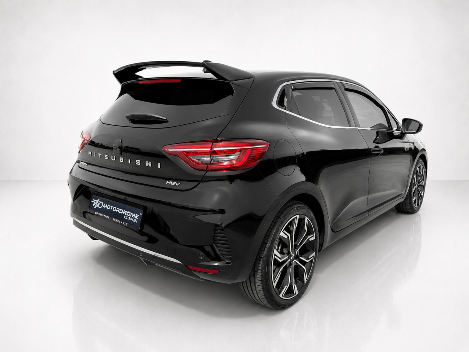 MOTORDROME - Αεροτομή Οροφής Για Mitsubishi Colt (2023-) / Renault Clio MK5 (2019-2025) - 1 Τεμ.  (A-520) - Thumbnail 2