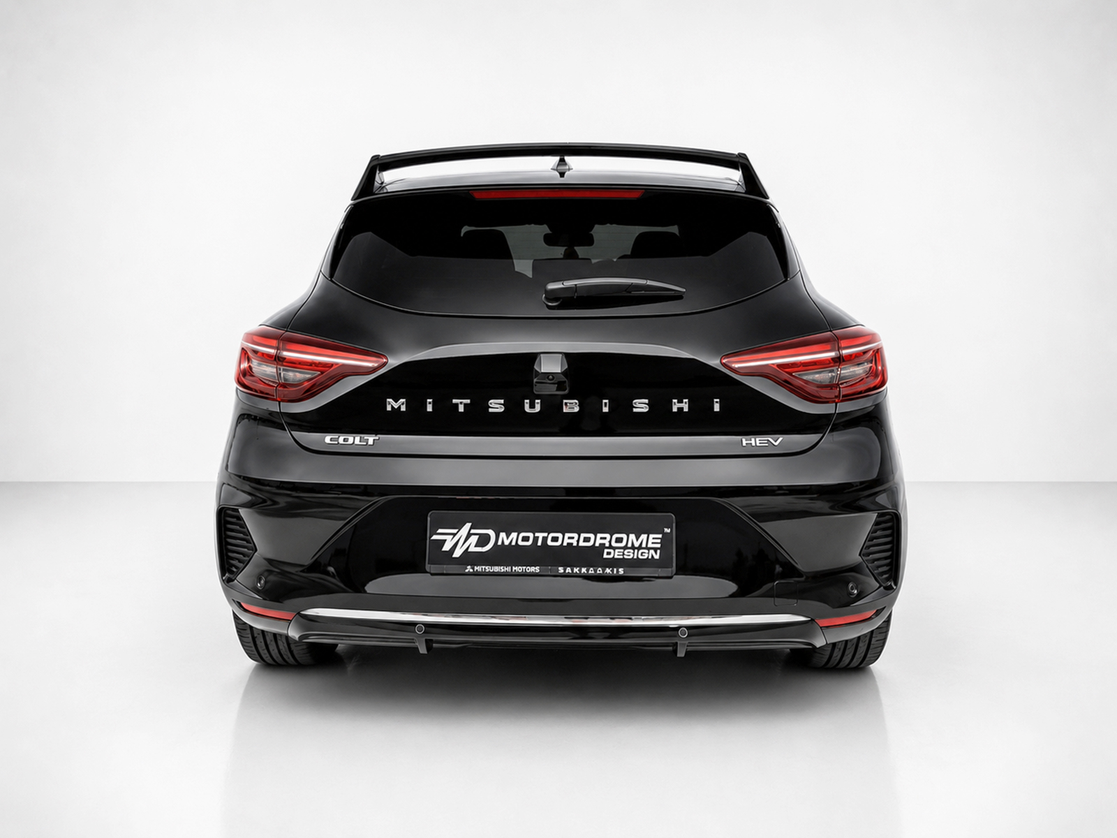 MOTORDROME - Αεροτομή Οροφής Για Mitsubishi Colt (2023-) / Renault Clio MK5 (2019-2025) - 1 Τεμ.  (A-520) - Thumbnail 3
