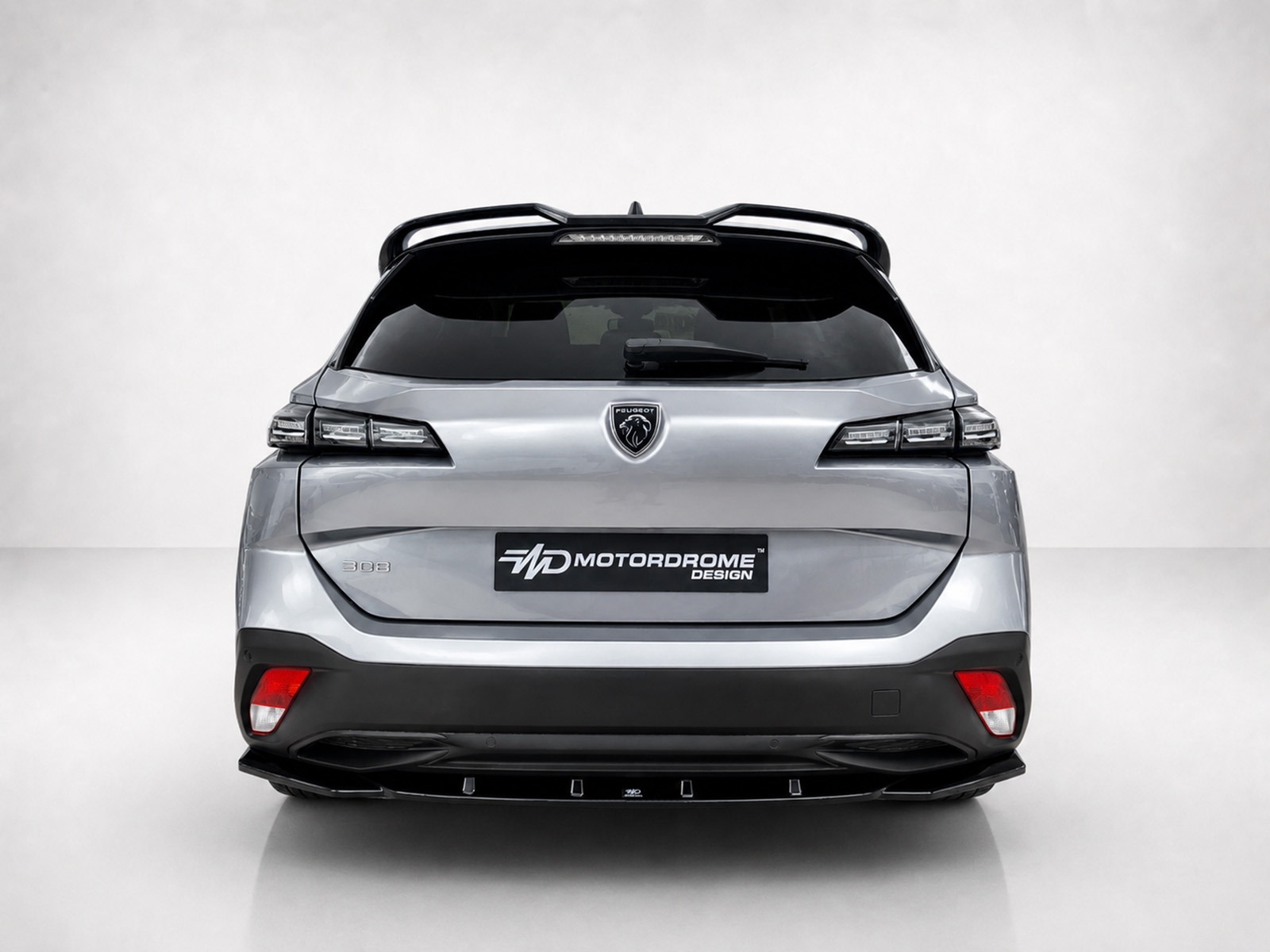 MOTORDROME - Αεροτομή Οροφής Για Peugeot 308 Sw MK3 - 1 Τεμ.  (A-574) - Thumbnail 3