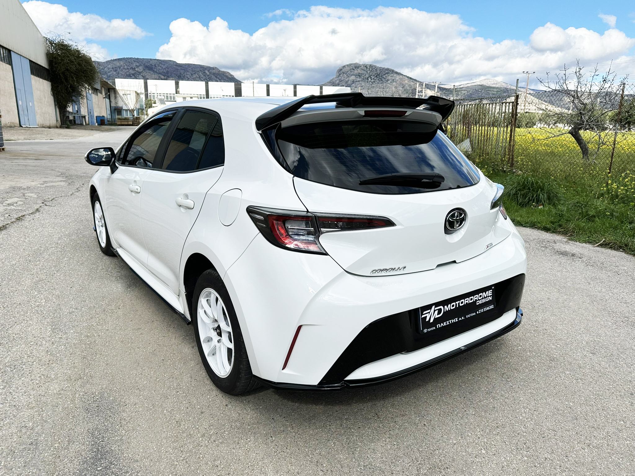 MOTORDROME - Αεροτομή Οροφής Για Toyota Corolla MK12 Hatchback (2018-) - 1 Τεμ.  (A-511) - Thumbnail 2