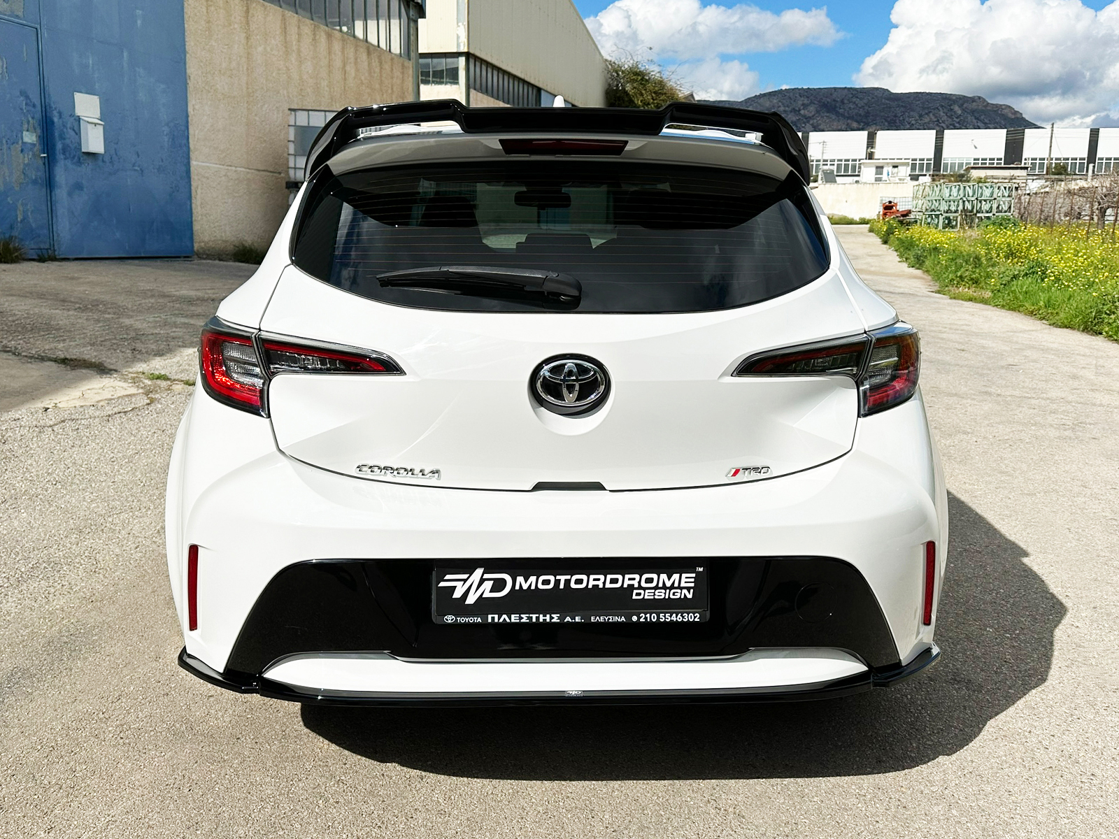 MOTORDROME - Αεροτομή Οροφής Για Toyota Corolla MK12 Hatchback (2018-) - 1 Τεμ.  (A-511) - Thumbnail 3