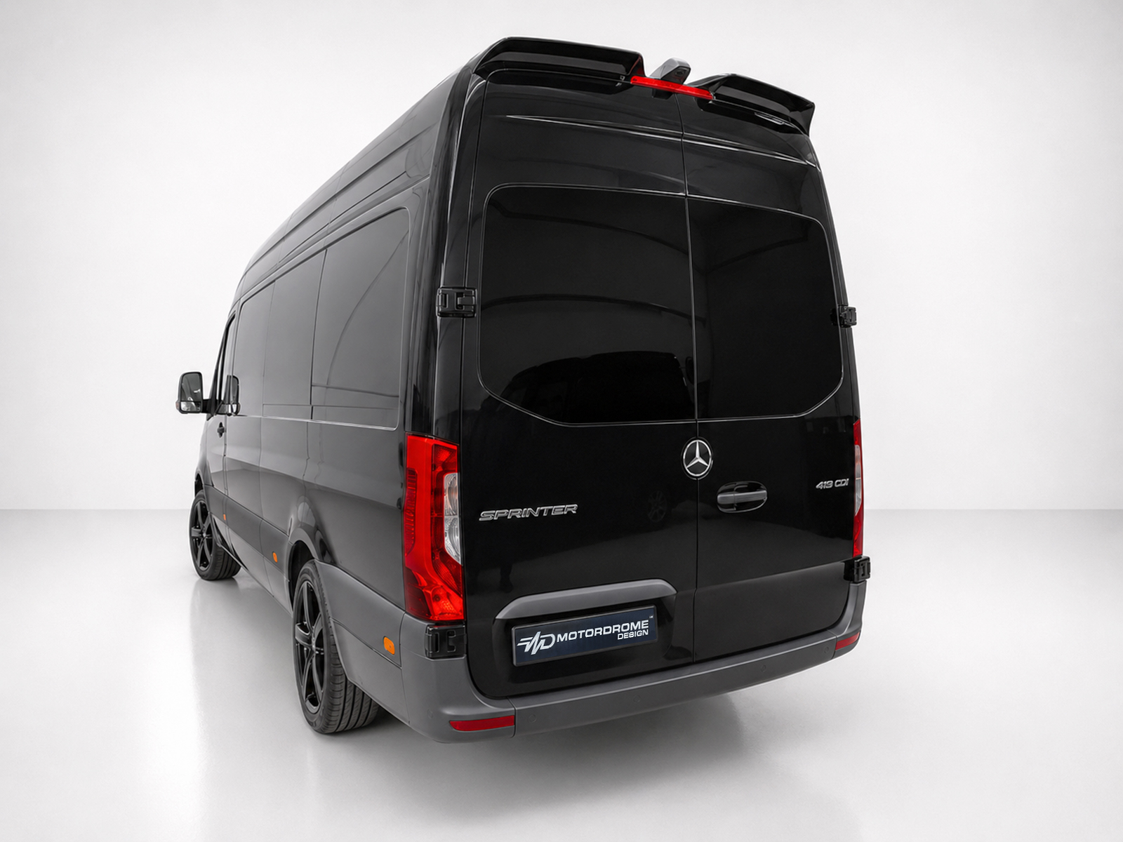 MOTORDROME - Αεροτομή Οροφής Διπλή Πόρτα Για Mercedes Sprinter H2 MK2 / MK3 / Volkswagen Crafter H2 MK1 - 1 Τεμ.  (A-564) - Thumbnail 2