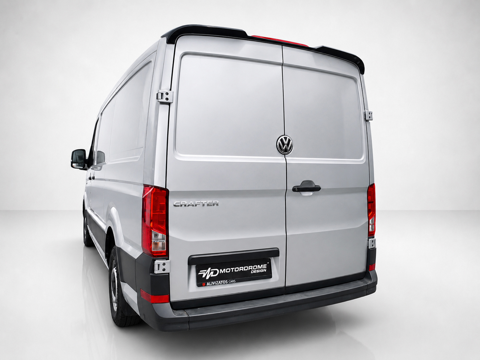 MOTORDROME - Αεροτομή Οροφής V.1 Διπλή Πόρτα Για Volkswagen Crafter MK2 Flat Roof H1 / Man Tge Flat Roof H1 - 1 Τεμ.  (A-575) - Thumbnail 2