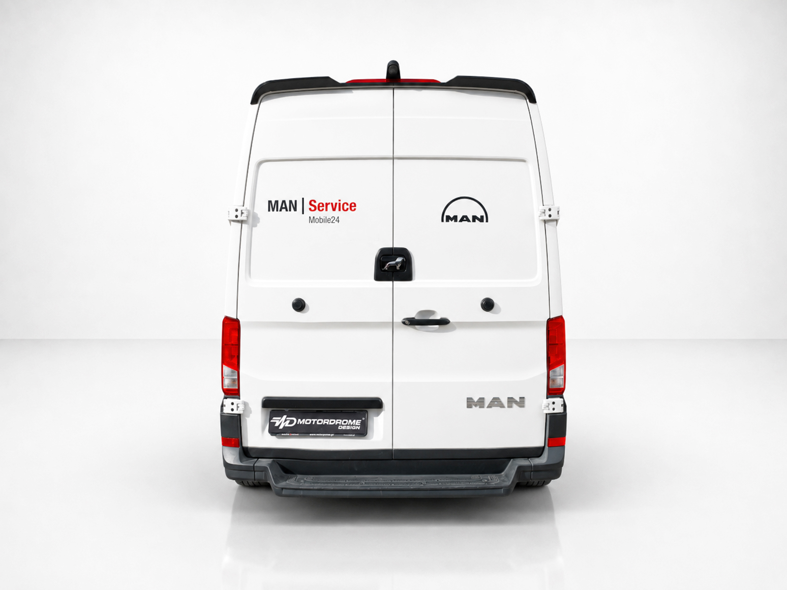 MOTORDROME - Αεροτομή Οροφής V.1 Διπλή Πόρτα Για Volkswagen Crafter MK2 High Roof H2 / Man Tge High Roof H2 - 1 Τεμ.  (A-561) - Thumbnail 3