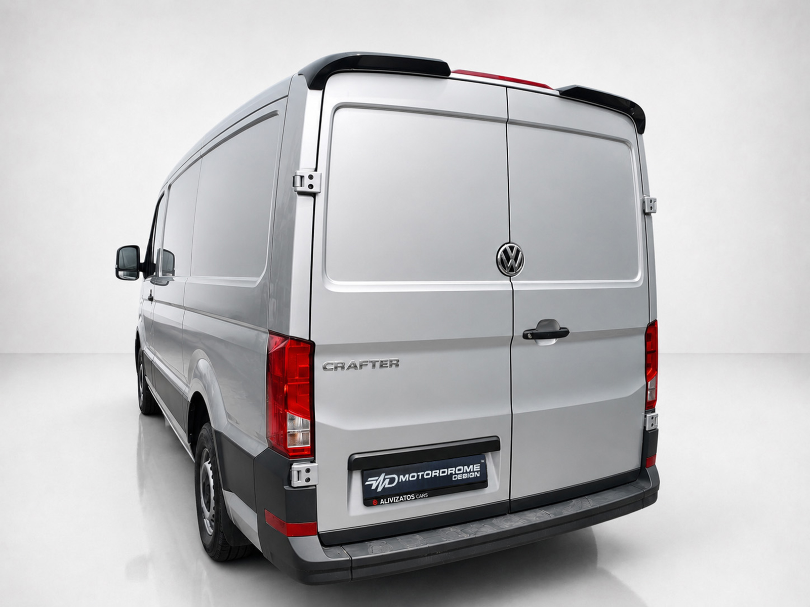 MOTORDROME - Αεροτομή Οροφής V.2 Διπλή Πόρτα Για Volkswagen Crafter MK2 Flat Roof H1 / Man Tge Flat Roof H1 - 1 Τεμ.  (A-576) - Thumbnail 2