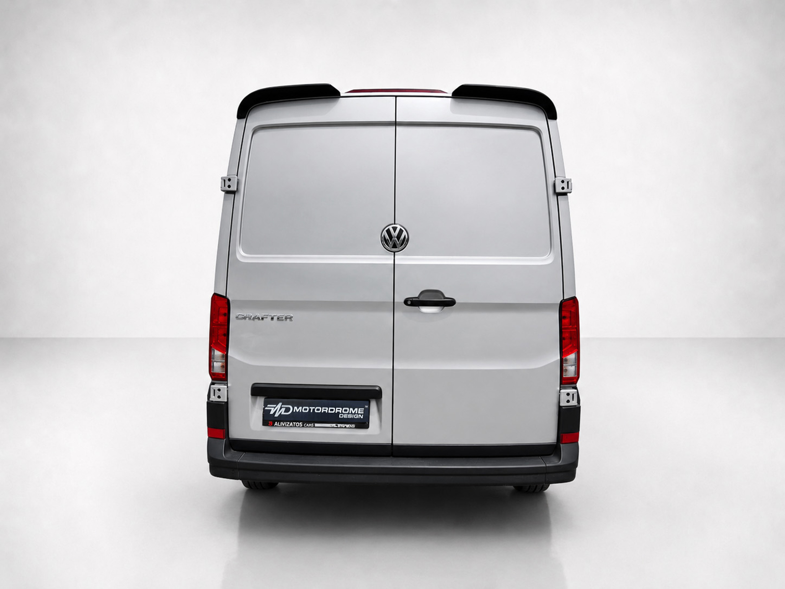 MOTORDROME - Αεροτομή Οροφής V.2 Διπλή Πόρτα Για Volkswagen Crafter MK2 Flat Roof H1 / Man Tge Flat Roof H1 - 1 Τεμ.  (A-576) - Thumbnail 3