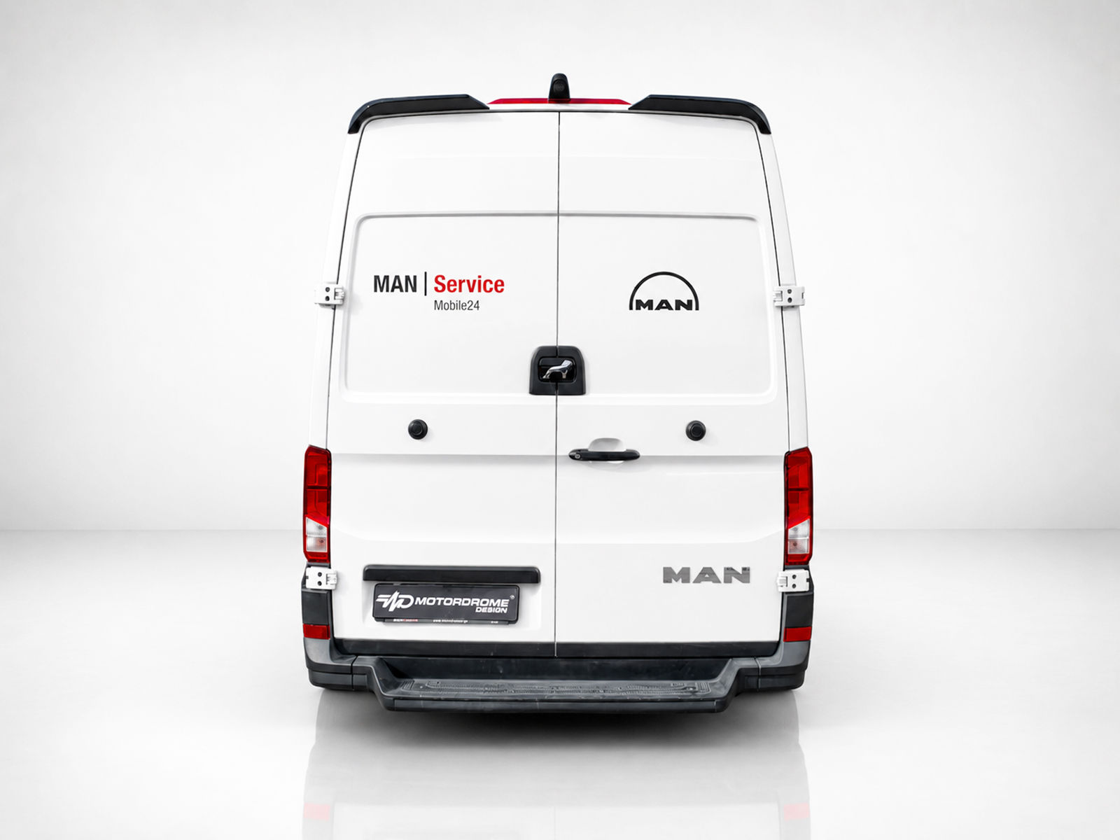 MOTORDROME - Αεροτομή Οροφής V.2 Διπλή Πόρτα Για Volkswagen Crafter MK2 High Roof H2 / Man Tge High Roof H2 - 1 Τεμ.  (A-563) - Thumbnail 3