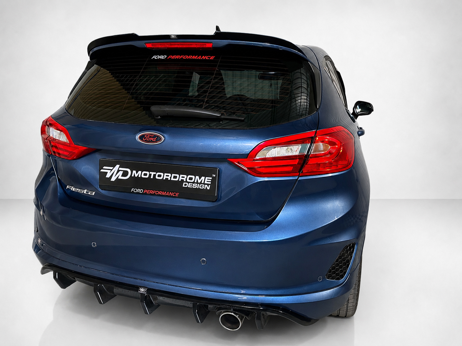 MOTORDROME - Επιπρόσθετη Αεροτομή Για Ford Fiesta MK8 (2017-) - 1 Τεμ.  (A-493) - Thumbnail 2