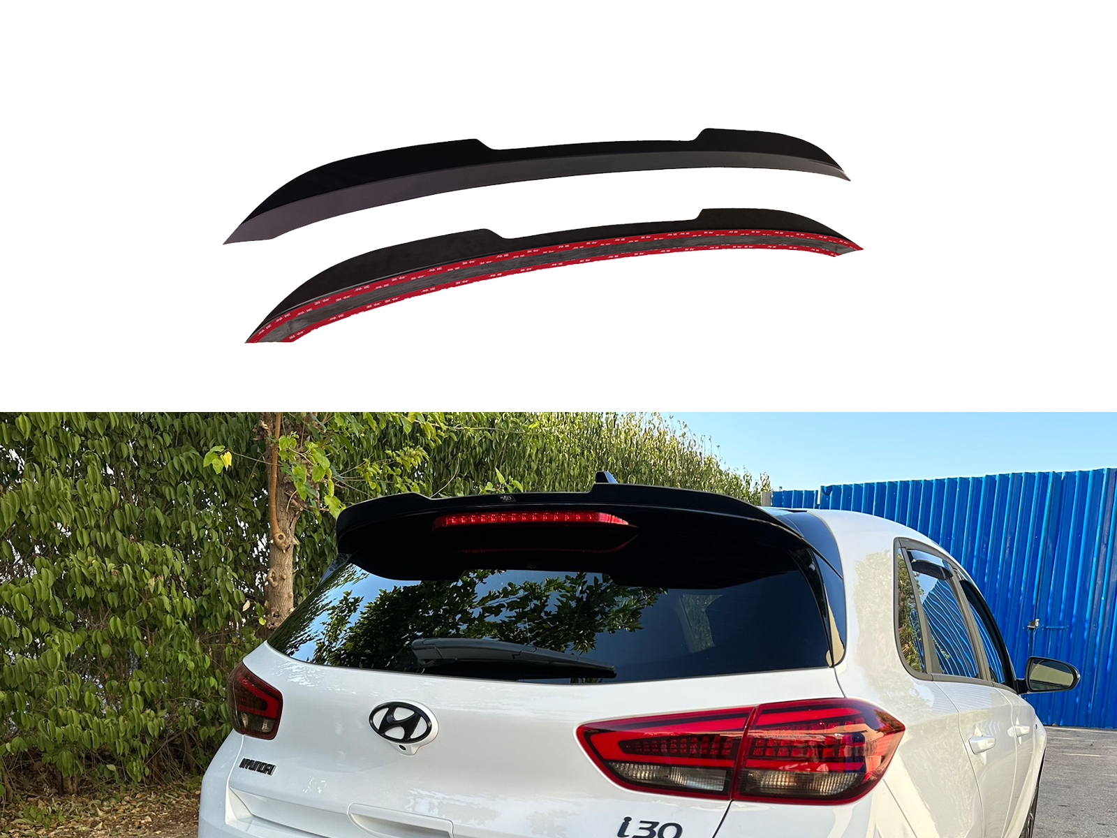 Motordrome - Επιπρόσθετη Αεροτομή για Hyundai i30 Mk3 (2016-) - 1 Τεμ.  (A-502)