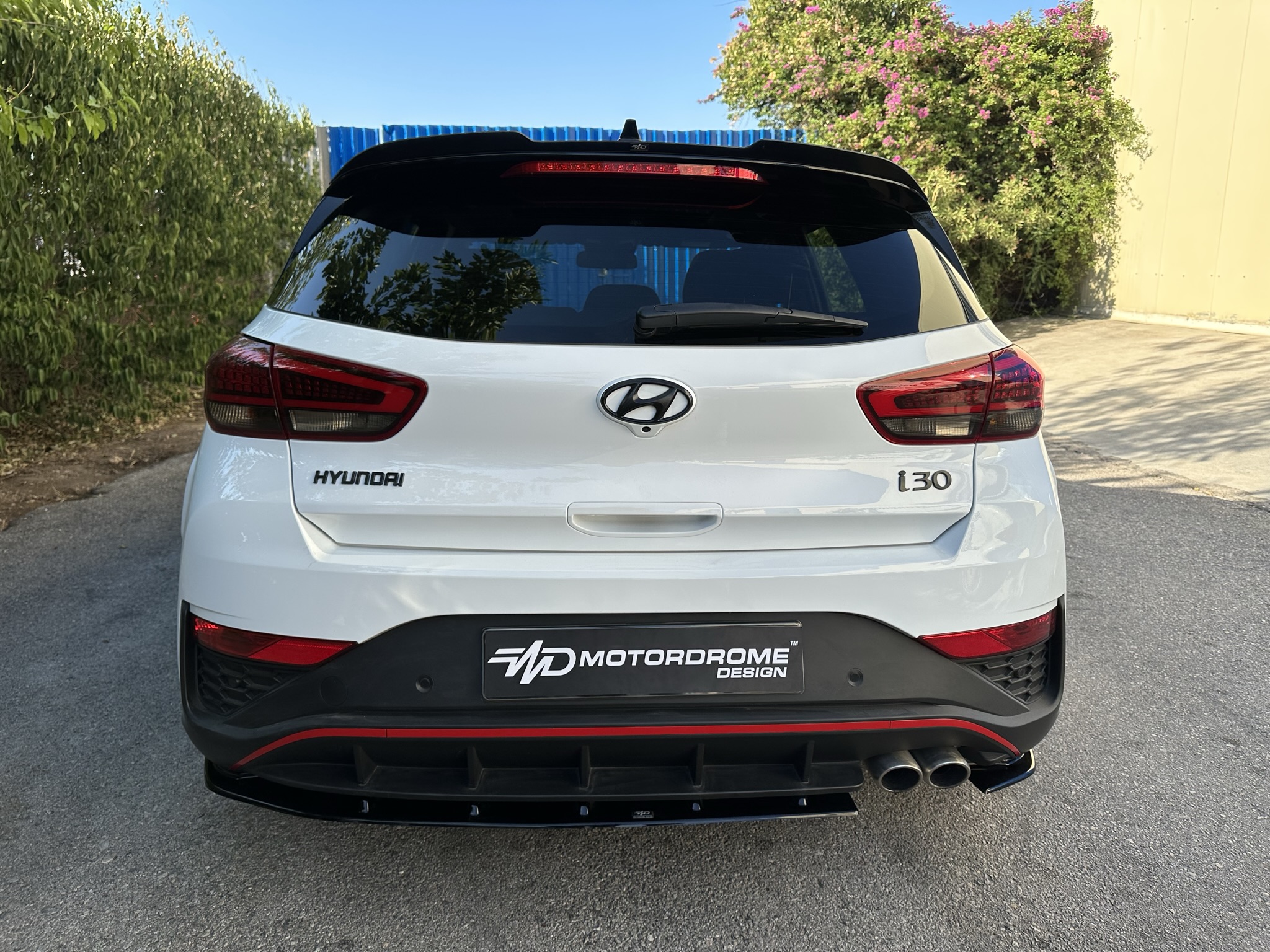 MOTORDROME - Επιπρόσθετη Αεροτομή Για Hyundai I30 MK3 (2016-) - 1 Τεμ.  (A-502) - Thumbnail 4