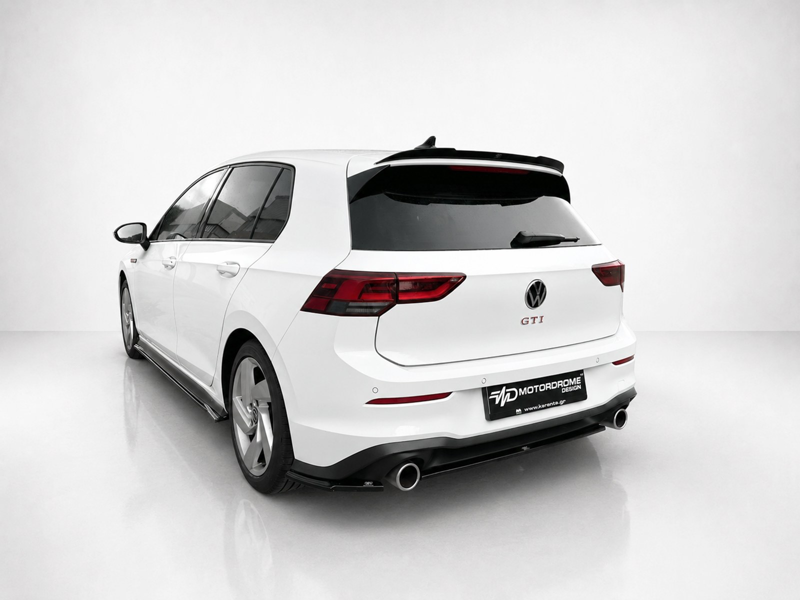MOTORDROME - Επιπρόσθετη Αεροτομή Για Volkswagen Golf MK8 / MK8 Facelift GTI / Gtd / R - 1 Τεμ.  (A-496) - Thumbnail 2