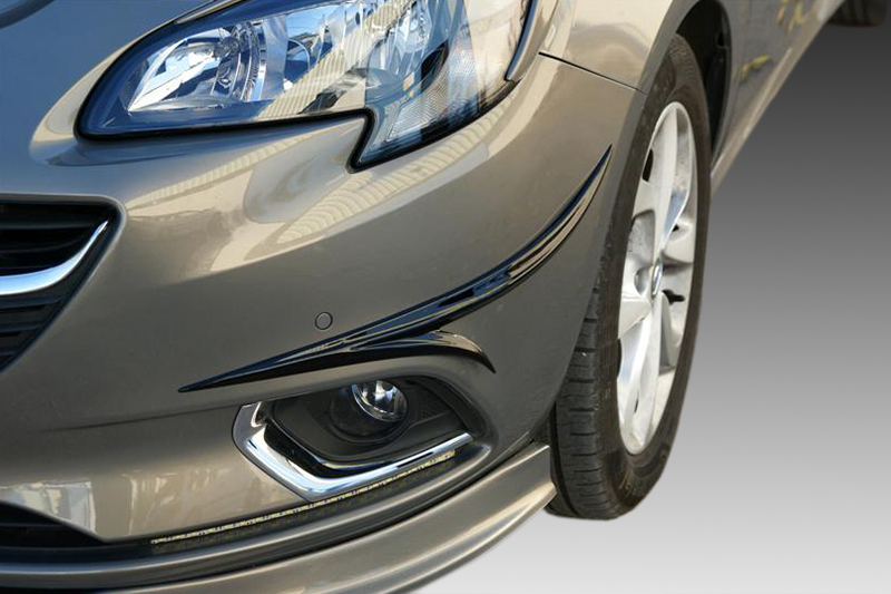 Motordrome - Εμπρός Γωνίες Προφυλακτήρα για Opel Corsa E (2014-2019) - 1 Σετ. (K145-004)