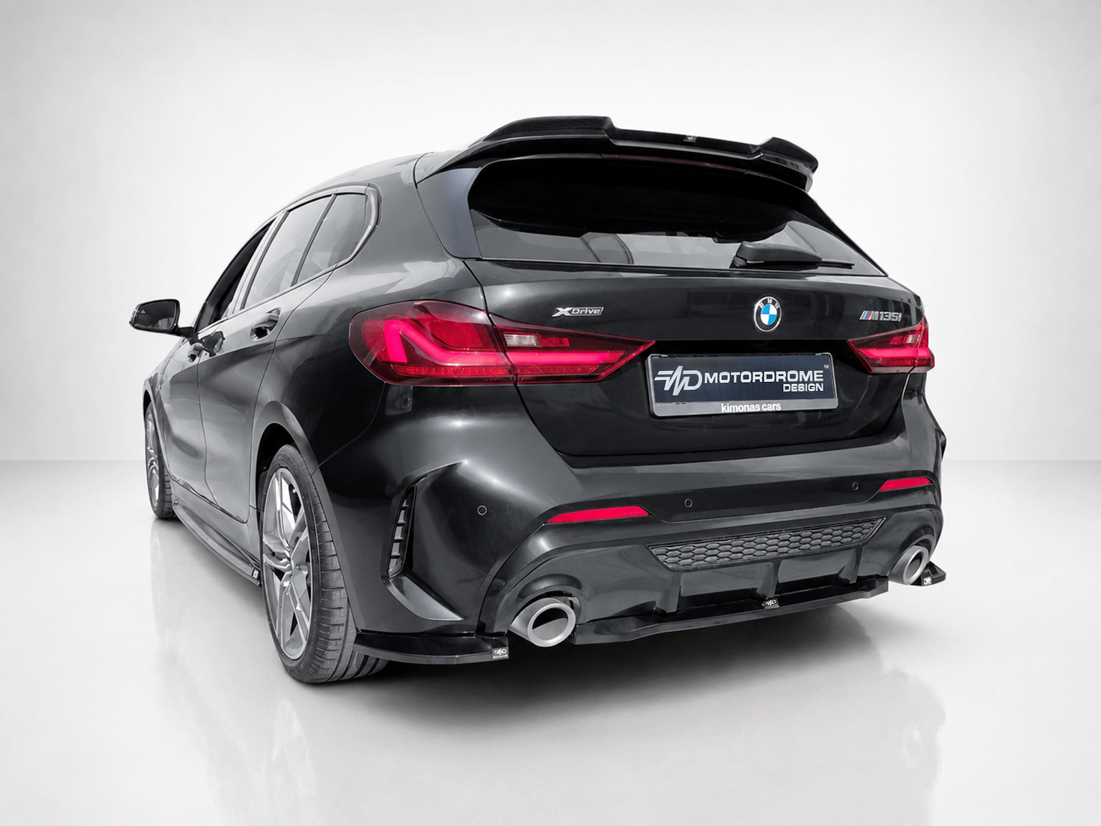 MOTORDROME - Πίσω Γωνίες Για Bmw M135I F40 - 1 Σετ. (K210-004) - Thumbnail 2