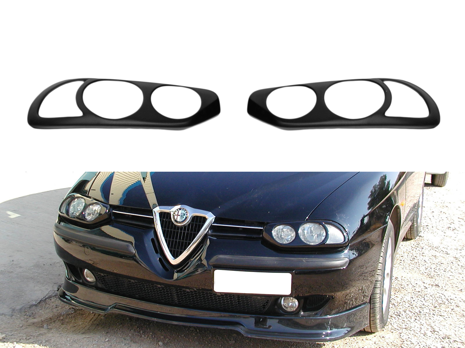Motordrome - Μασκάκια Φανών για Alfa Romeo 156 - 1 Σετ. (FR.00.0037)