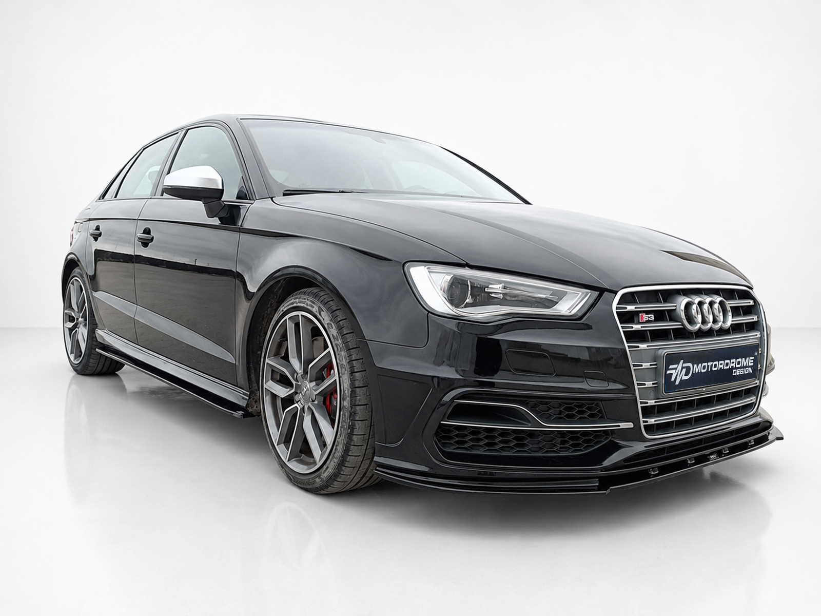 Motordrome - Εμπρός Σπλίτερ για Audi S3 / A3 S-Line 8V Hatchback / Sportback - 1 Τεμ.  (K187-001)