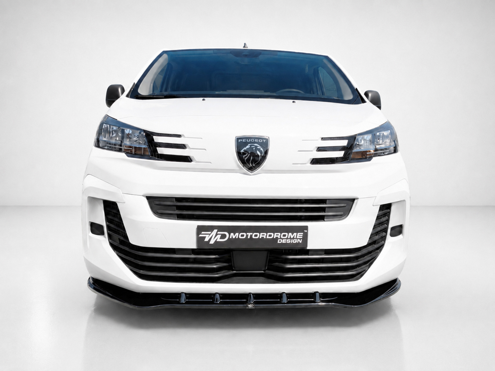 Motordrome - Εμπρός Σπλίτερ για Citroen Jumpy / Space Tourer / Fiat Scudo / Opel Vivaro / Zafira Life / Peugeot Expert / Traveller / Toyota Proace Mk3 Facelift - 1 Τεμ.  (K170-004)