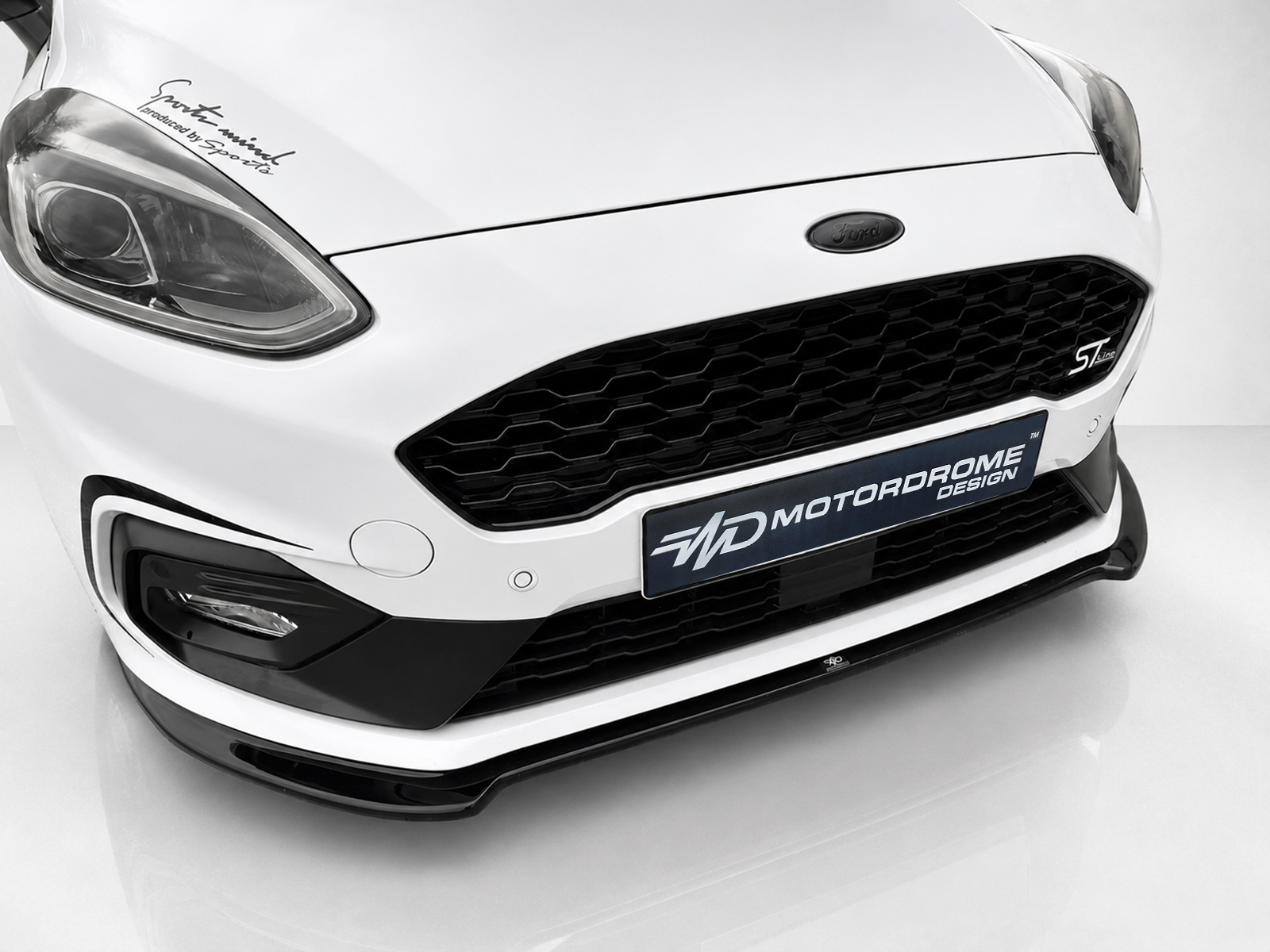 MOTORDROME - Εμπρός Σπλίτερ Για Ford Fiesta MK8 St / St-line (2017-2021) - 1 Τεμ.  (K182-001) - Thumbnail 3