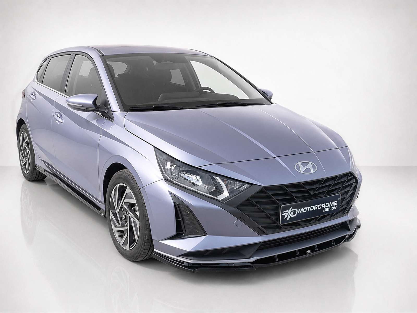 MOTORDROME - Εμπρός Σπλίτερ Για Hyundai I20 MK3 Facelift (2023-) - 1 Τεμ.  (K211-001) - Thumbnail 2