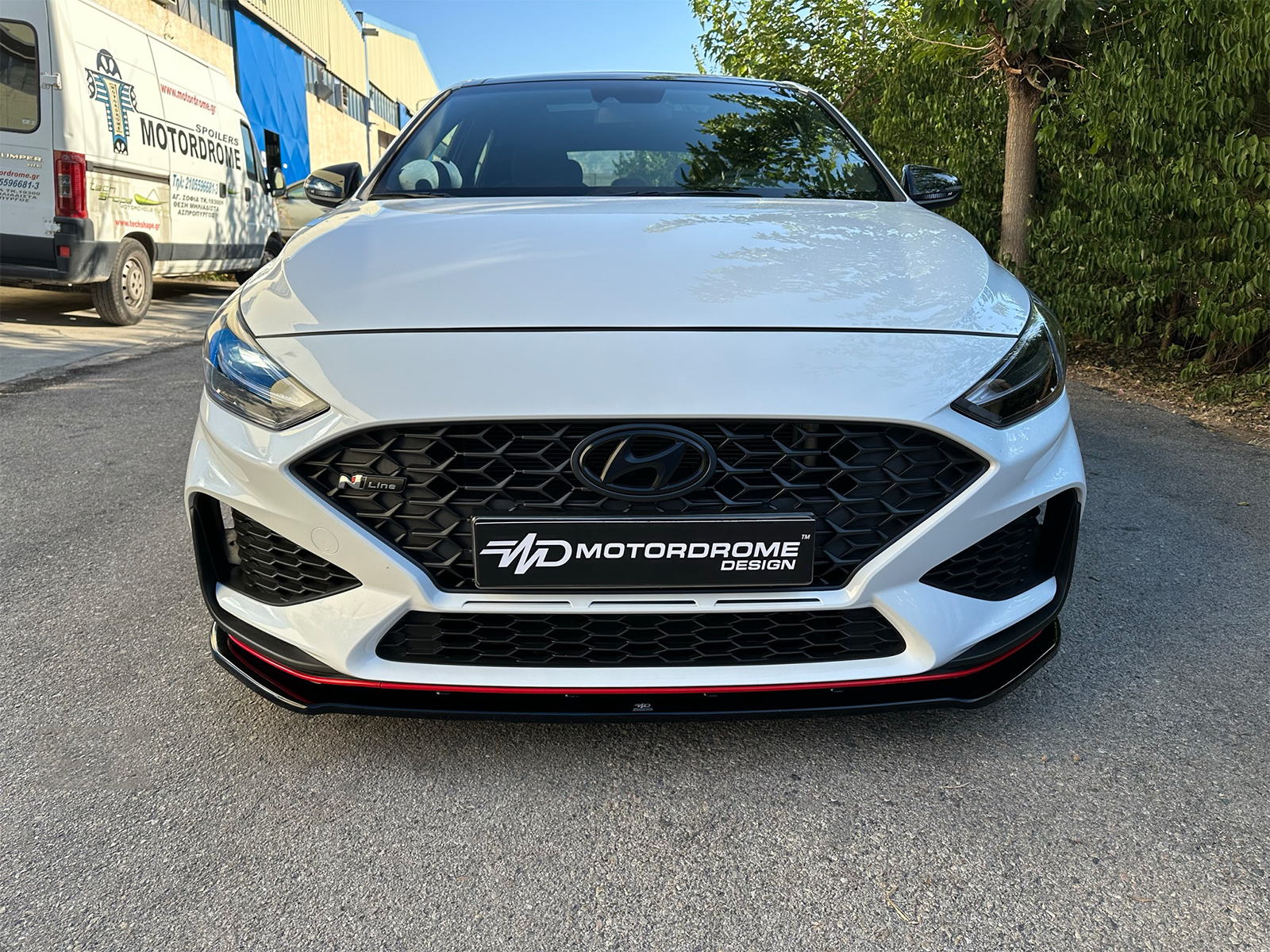 MOTORDROME - Εμπρός Σπλίτερ Για Hyundai I30 MK3 N / N-line Hatchback / Fastback Facelift (2020-) - 1 Τεμ.  (K180-001) - Thumbnail 2