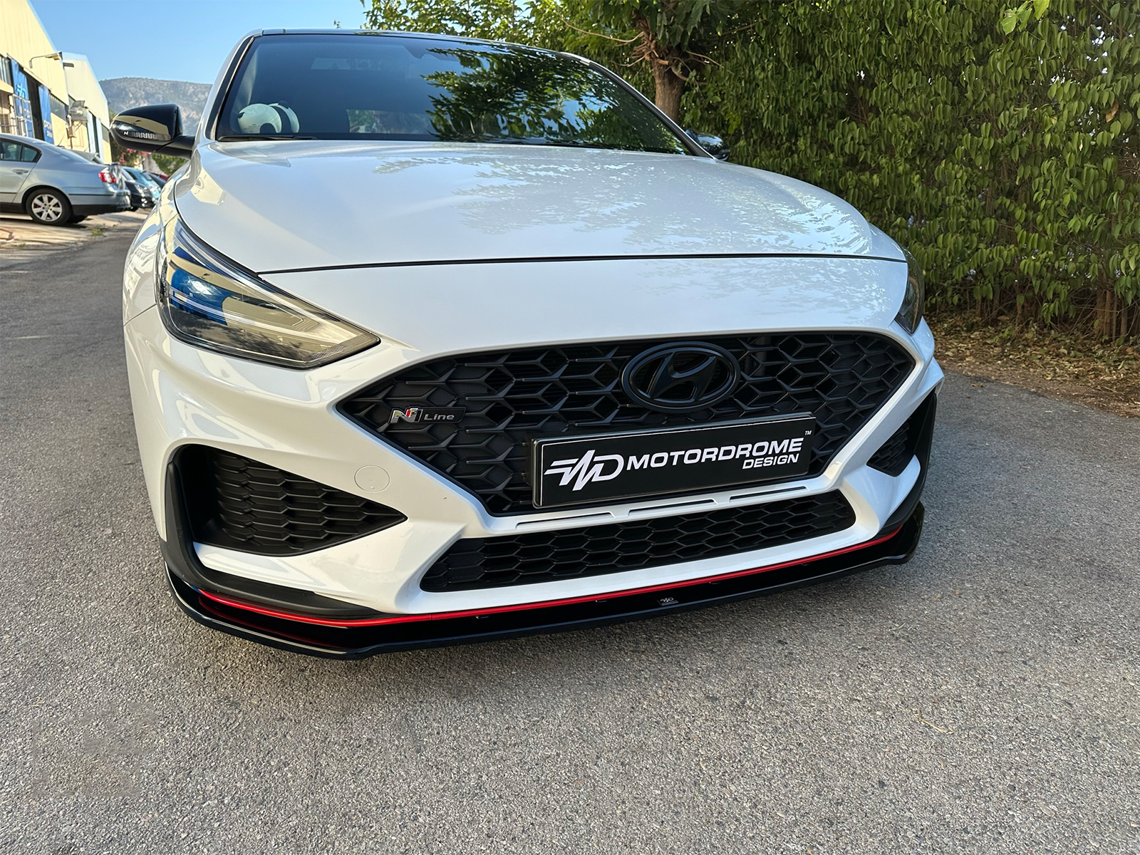 MOTORDROME - Εμπρός Σπλίτερ Για Hyundai I30 MK3 N / N-line Hatchback / Fastback Facelift (2020-) - 1 Τεμ.  (K180-001) - Thumbnail 3