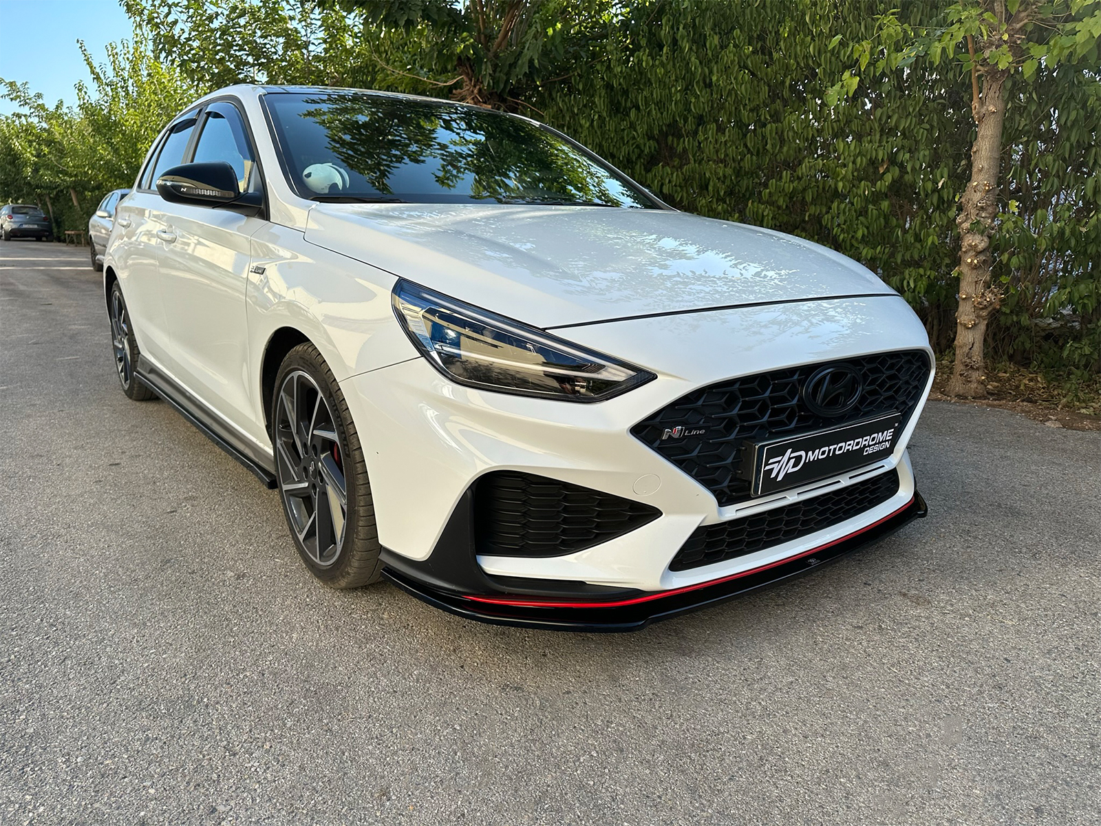 MOTORDROME - Εμπρός Σπλίτερ Για Hyundai I30 MK3 N / N-line Hatchback / Fastback Facelift (2020-) - 1 Τεμ.  (K180-001) - Thumbnail 4