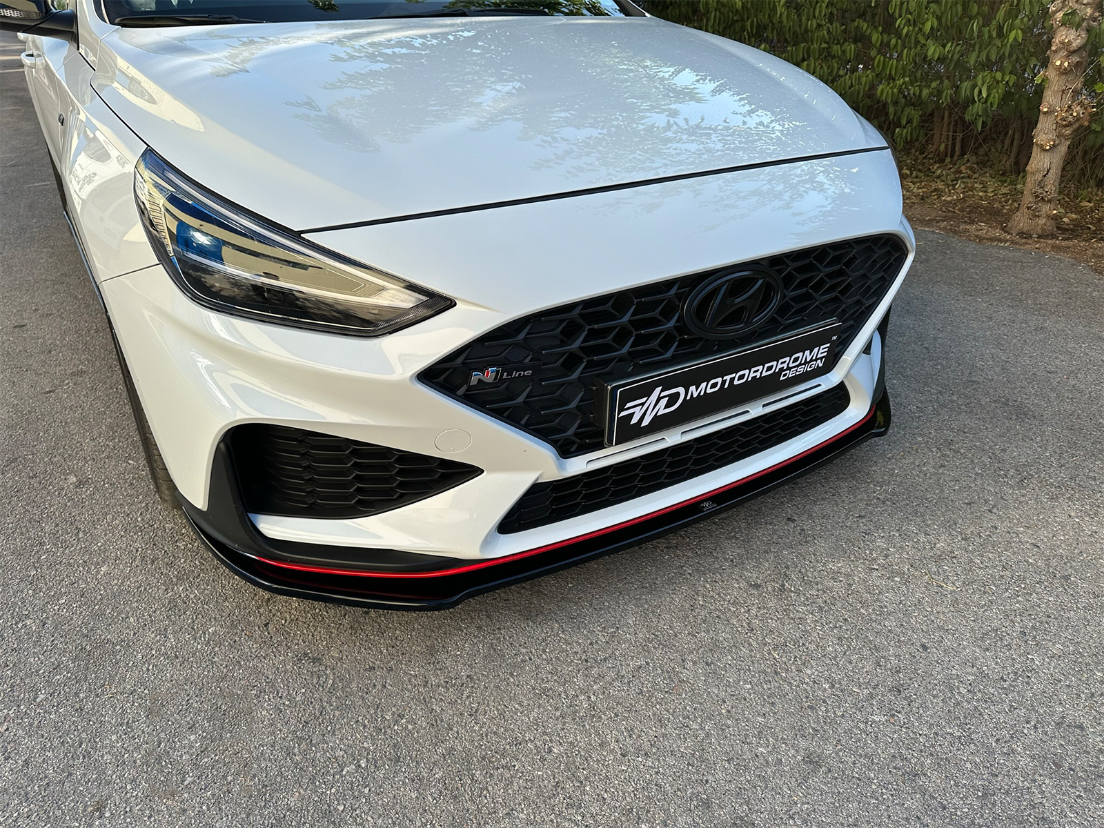 MOTORDROME - Εμπρός Σπλίτερ Για Hyundai I30 MK3 N / N-line Hatchback / Fastback Facelift (2020-) - 1 Τεμ.  (K180-001) - Thumbnail 5