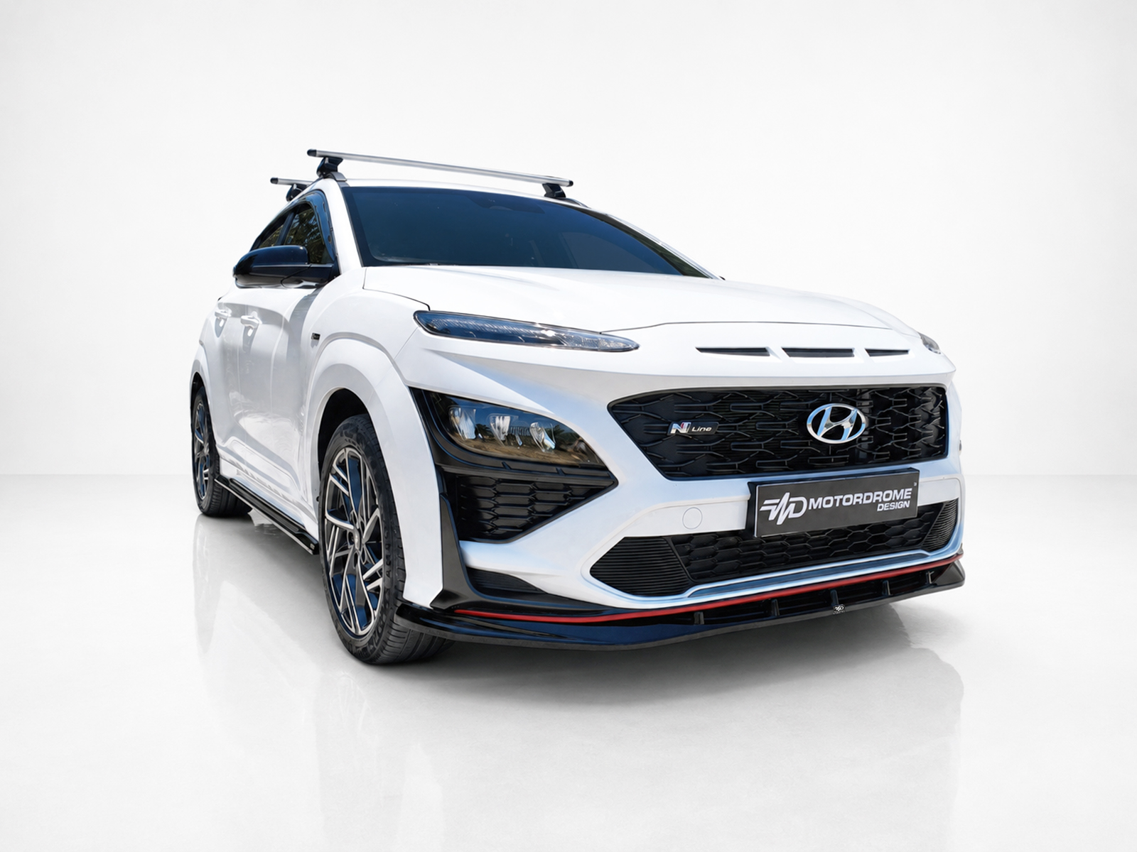 MOTORDROME - Εμπρός Σπλίτερ Για Hyundai Kona Ν / N-line MK1 Facelift - 1 Τεμ.  (K223-001) - Thumbnail 2