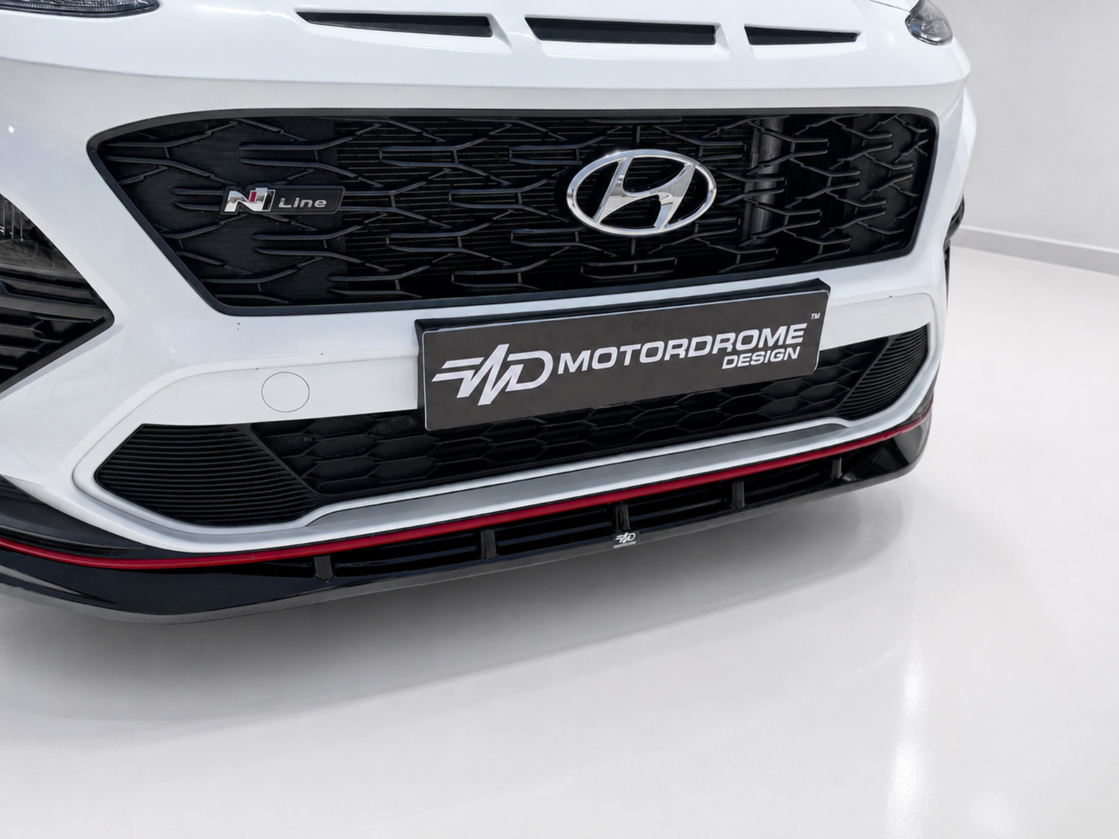 MOTORDROME - Εμπρός Σπλίτερ Για Hyundai Kona Ν / N-line MK1 Facelift - 1 Τεμ.  (K223-001) - Thumbnail 4