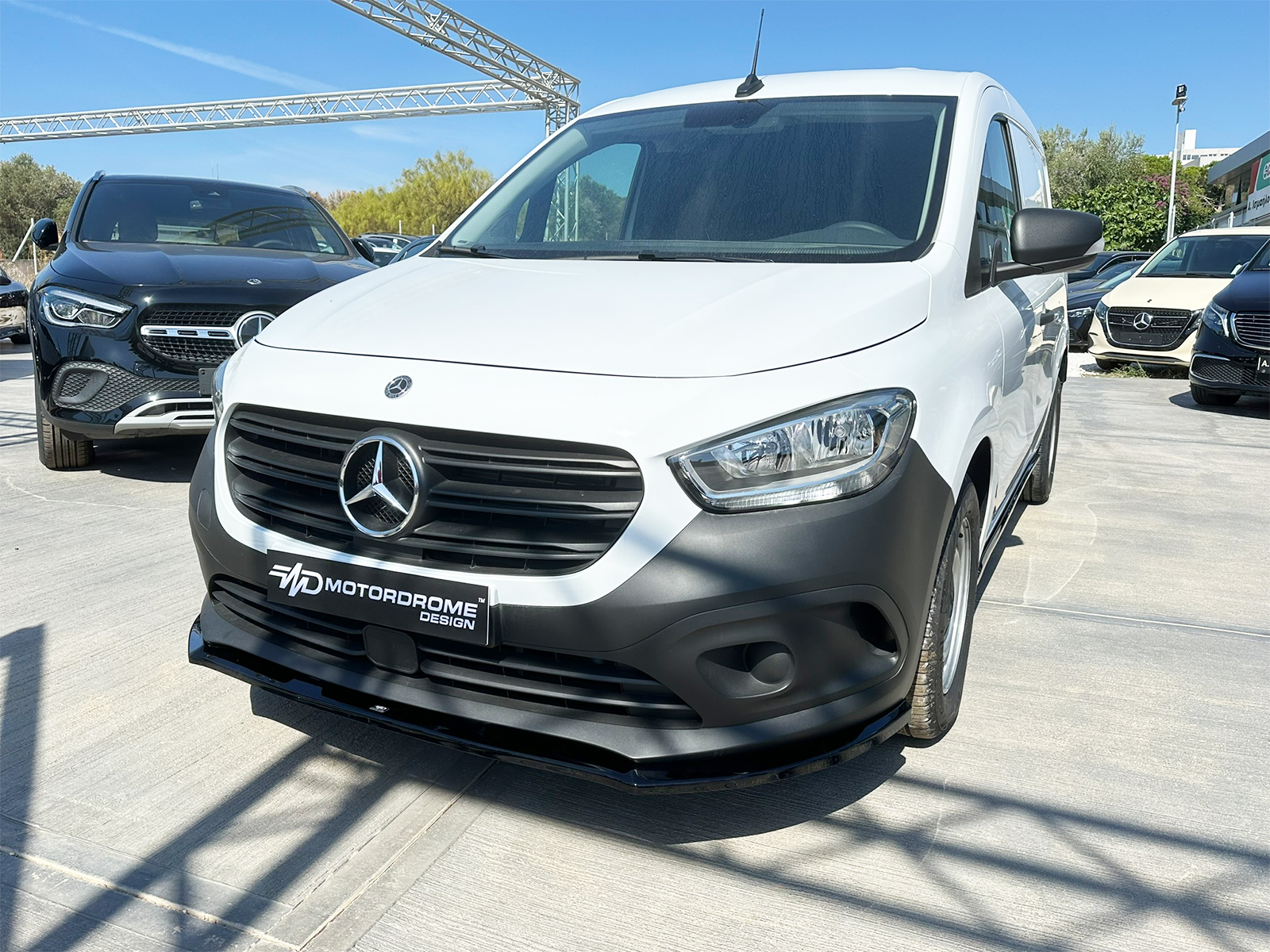 MOTORDROME - Εμπρός Σπλίτερ Για Mercedes Citan MK2 (2021-) - 1 Τεμ.  (K204-001) - Thumbnail 4