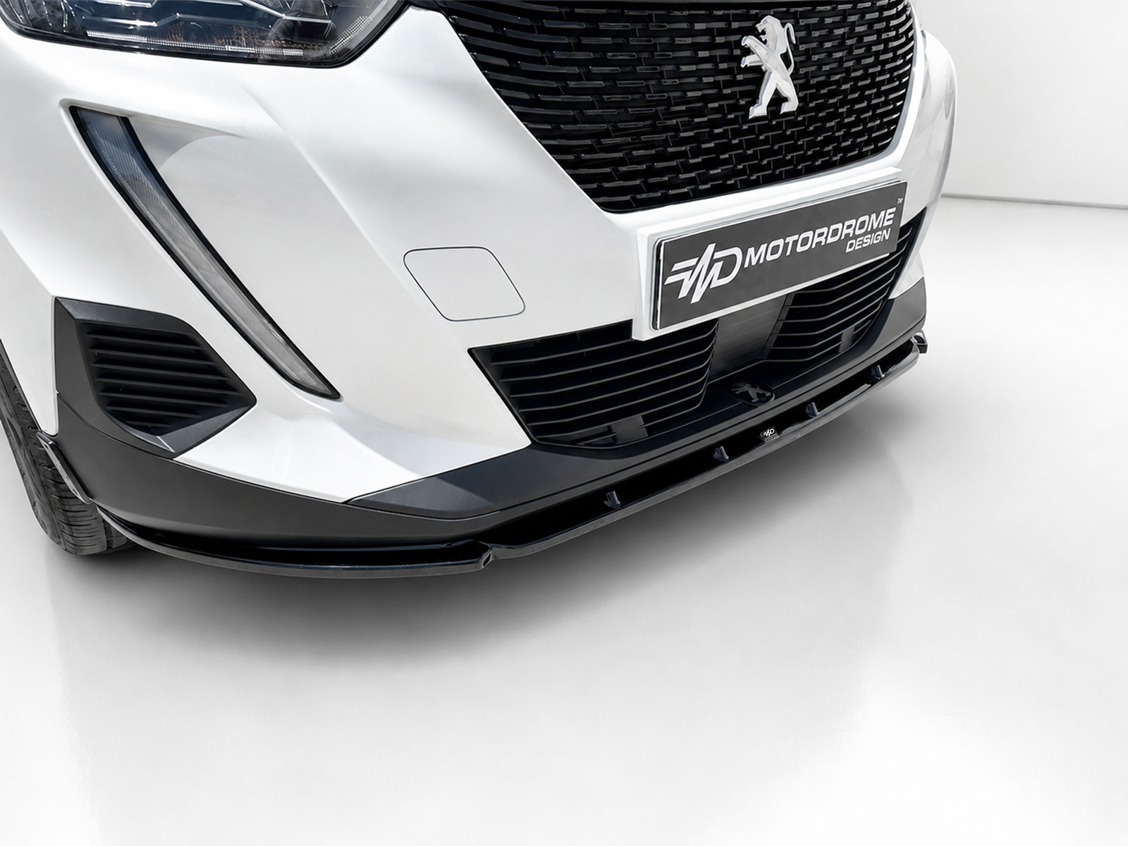MOTORDROME - Εμπρός Σπλίτερ Για Peugeot 2008 MK2 (2019-2023) - 1 Τεμ.  (K203-001) - Thumbnail 3